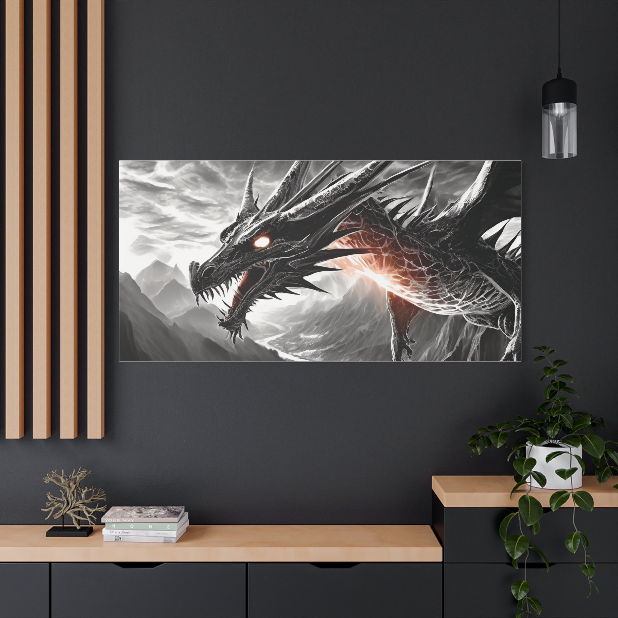 Dragon Art Canvas Print