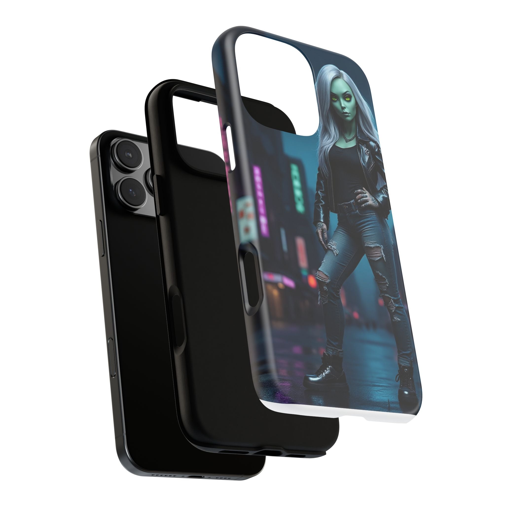 Alien Chic Tough Phone Case