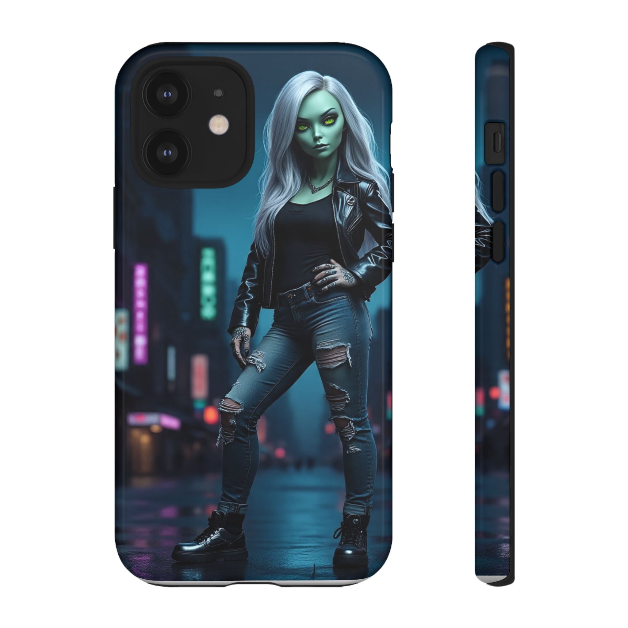 Alien Chic Tough Phone Case