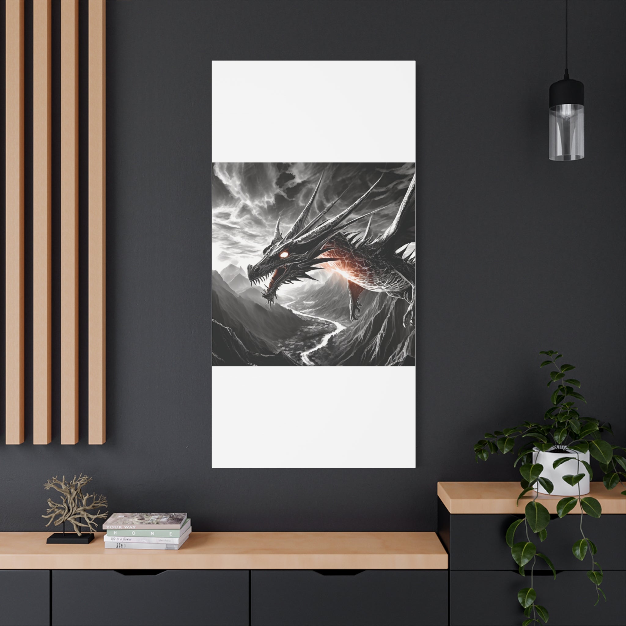 Dragon Art Canvas Print