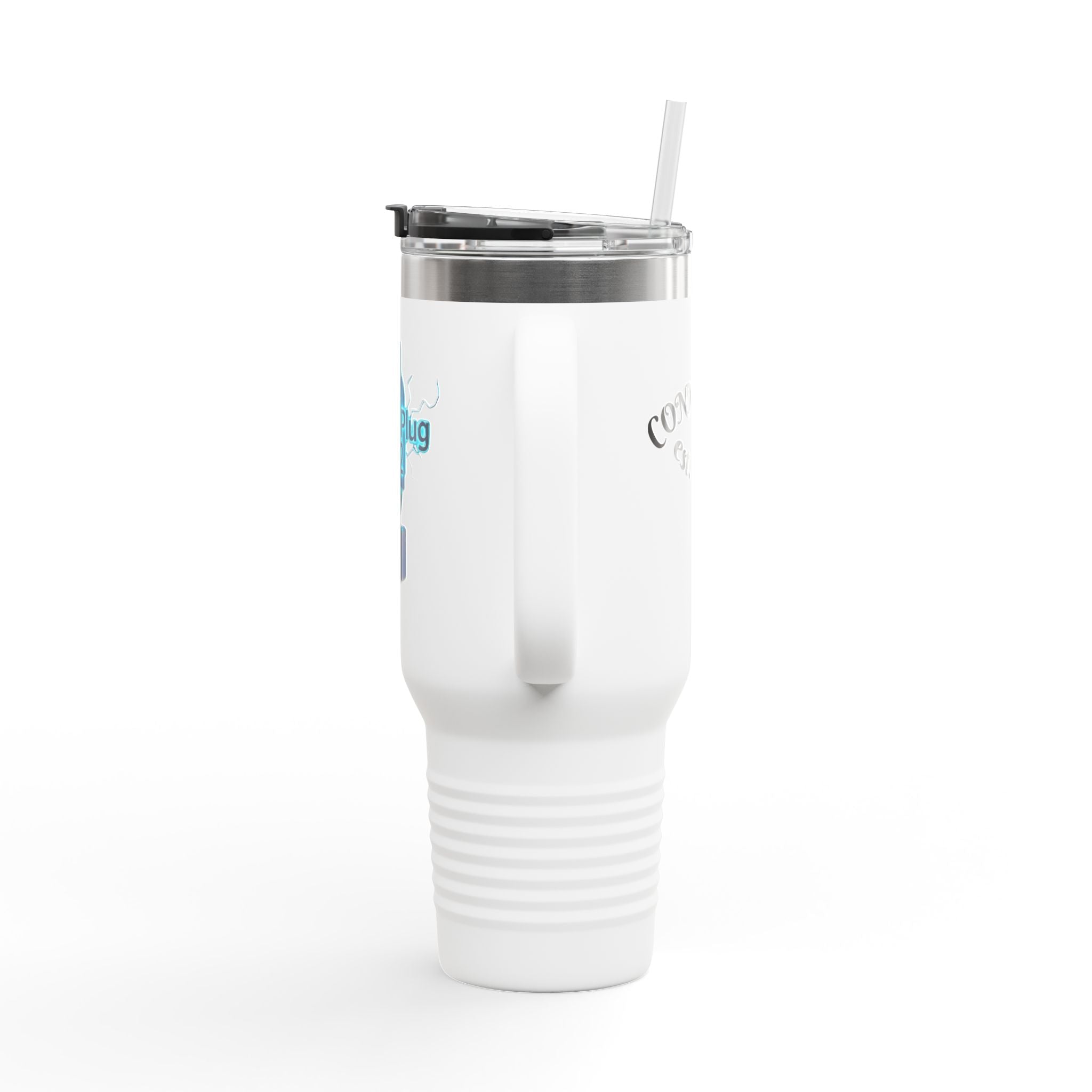 Digital Plug 612  40oz Travel Mug