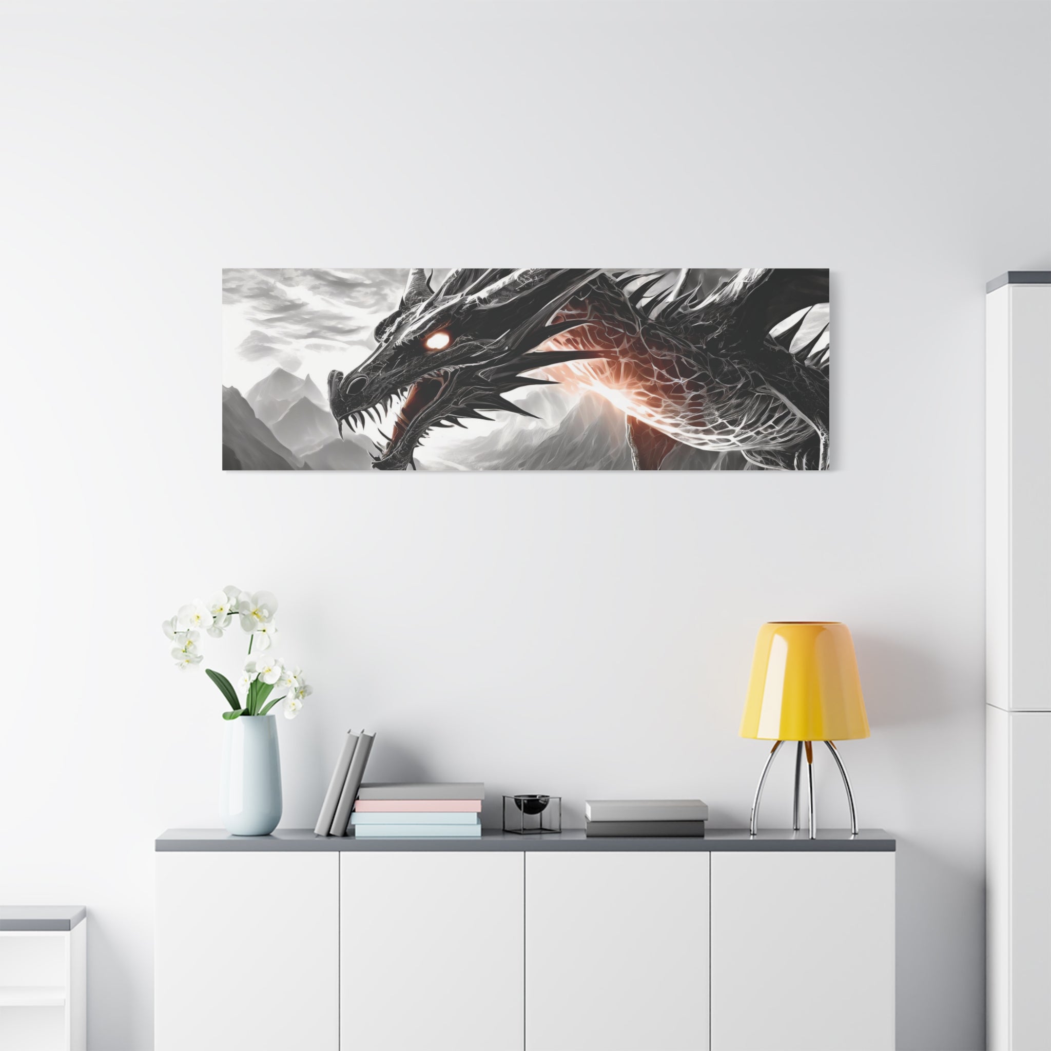 Dragon Art Canvas Print