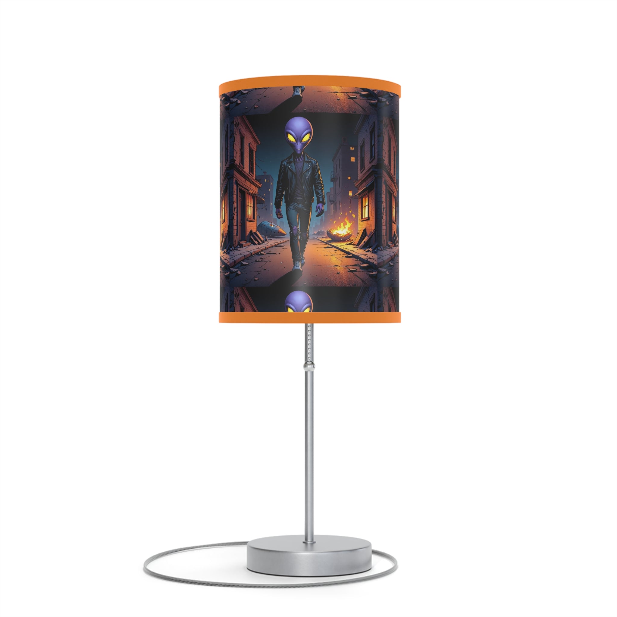 Alien-Themed Table Lamp