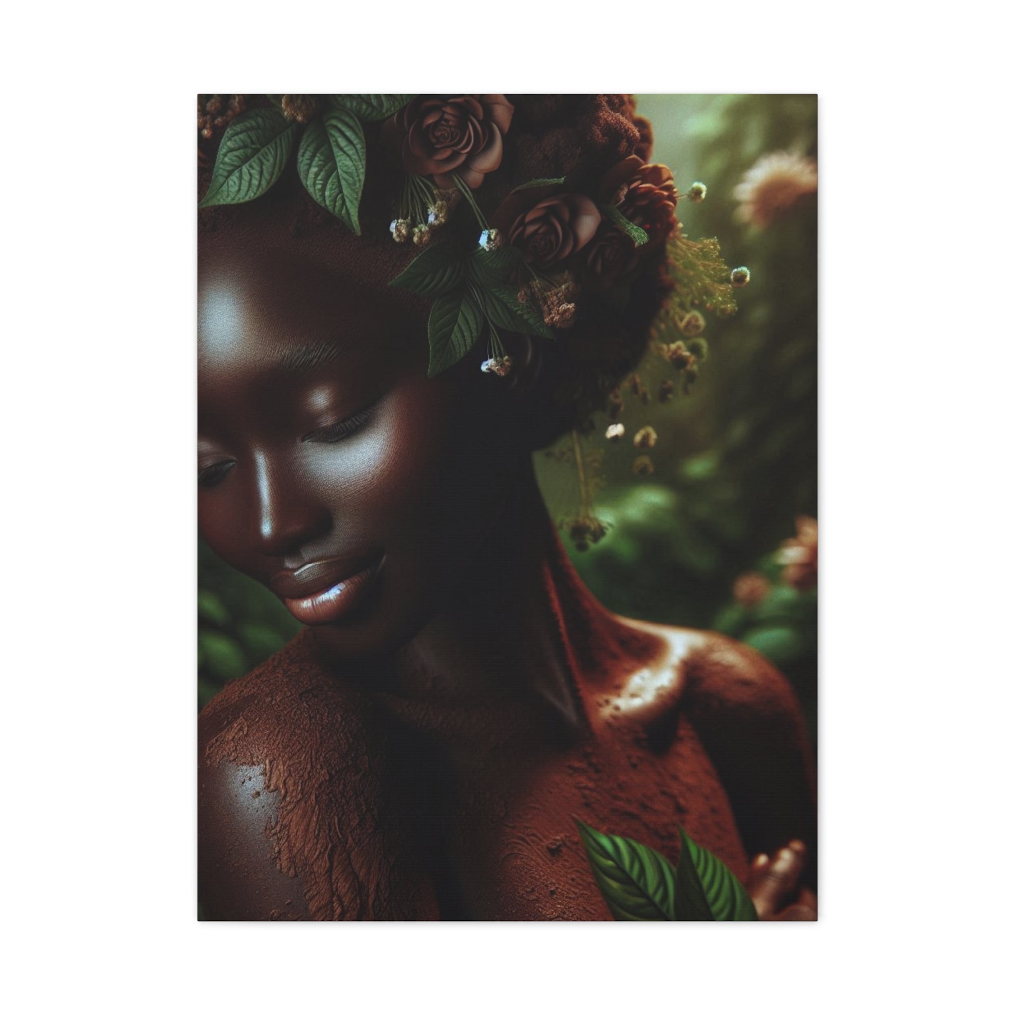 Elegant Mother Nature Canvas Art Print