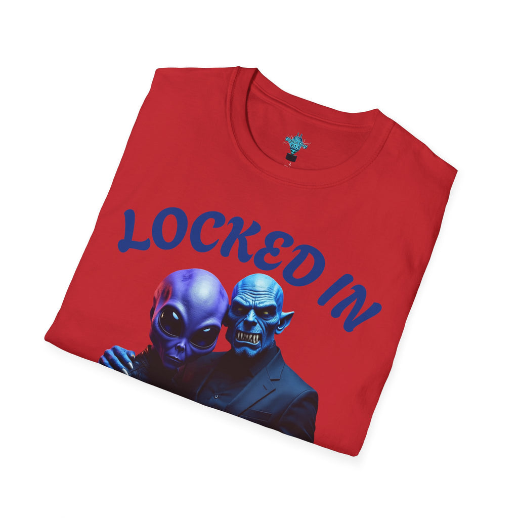 VYBZ "Locked In" Alien Couple T-Shirt