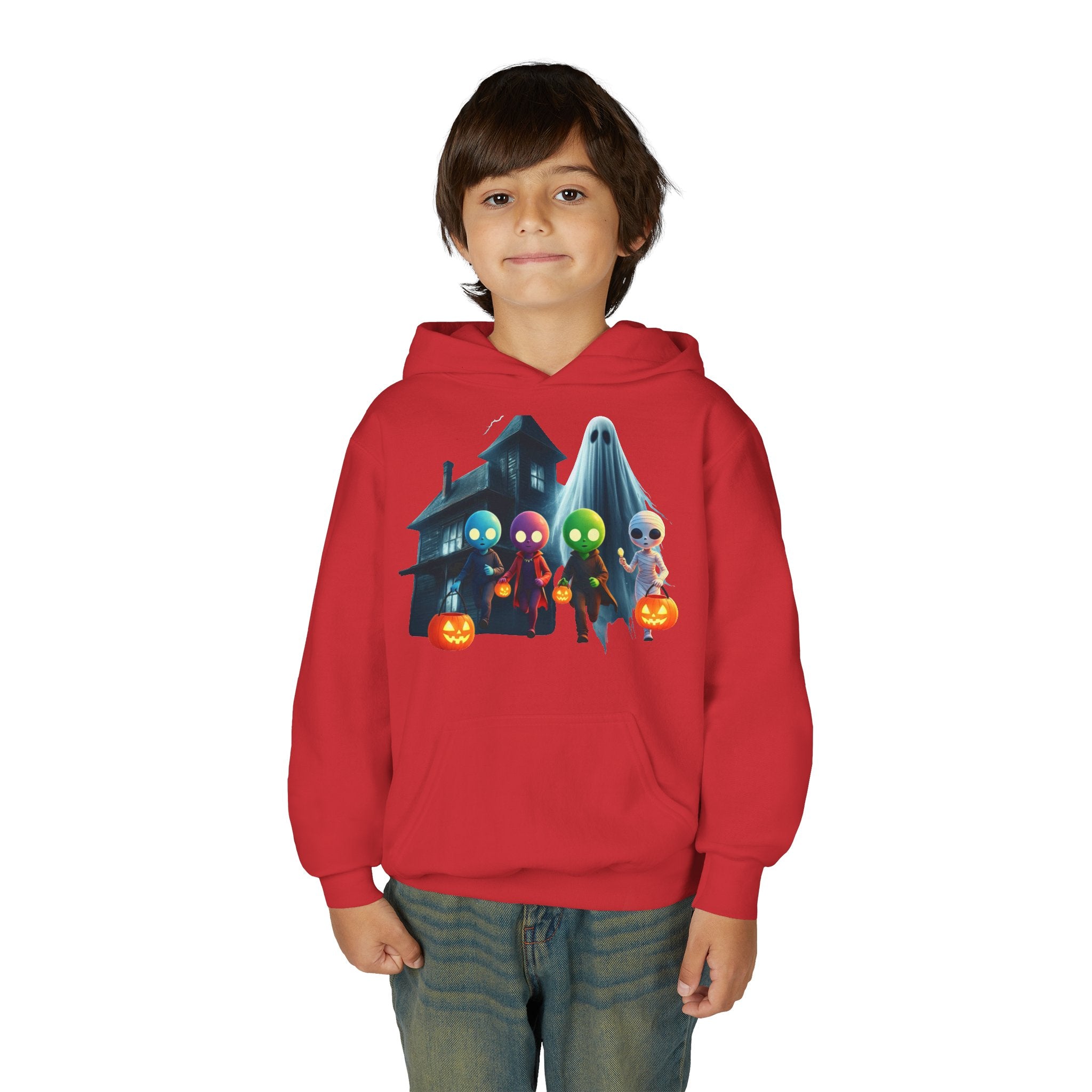 VYBZ "Aliens & Ghost" Youth Hooded Sweatshirt