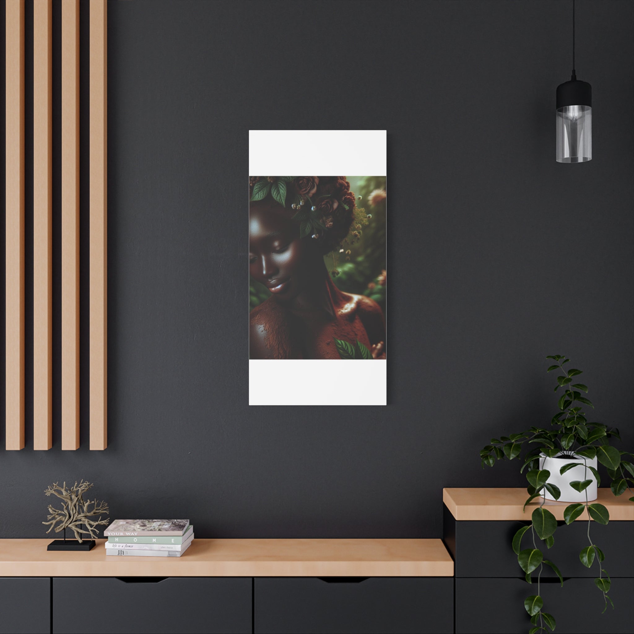 Elegant Mother Nature Canvas Art Print