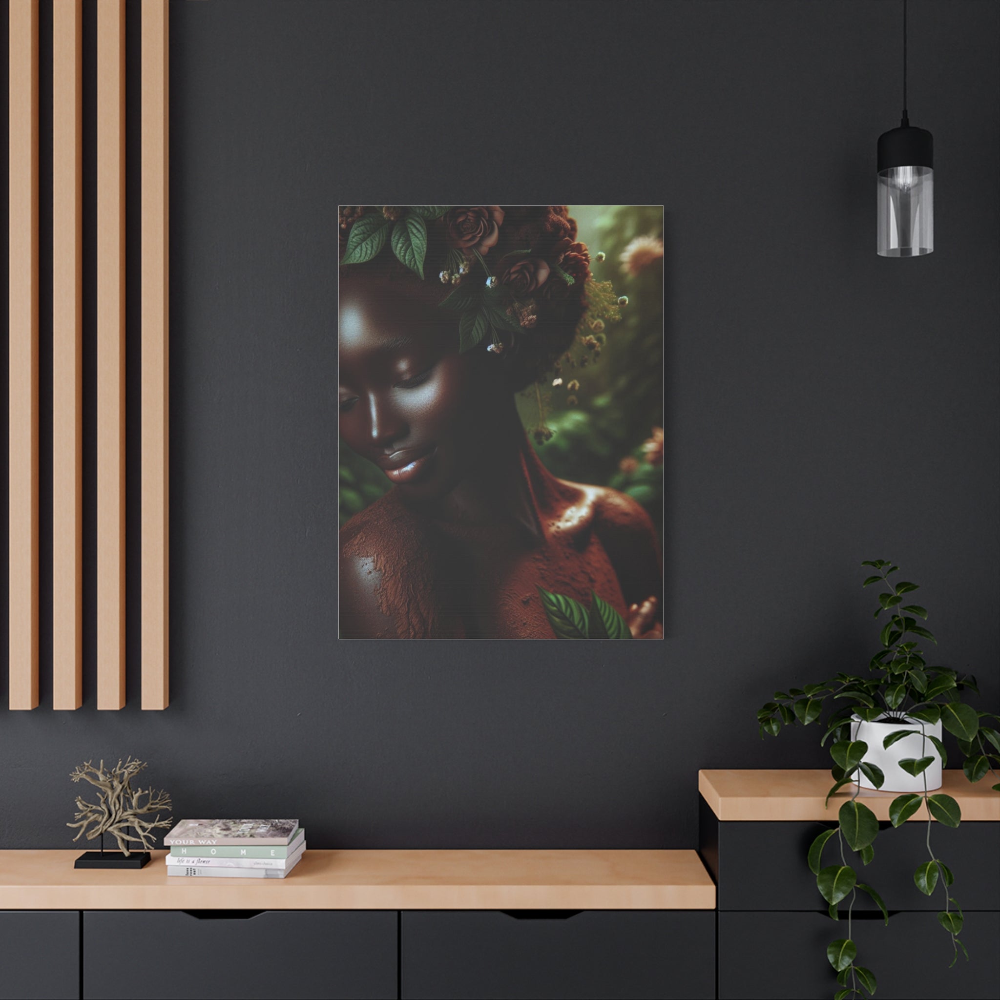 Elegant Mother Nature Canvas Art Print