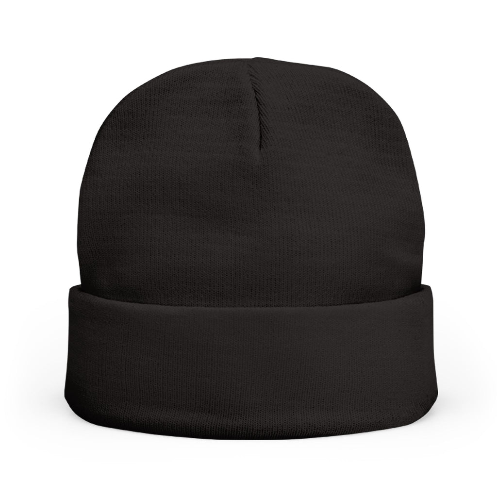 Alien Ice Knit Beanie, Embroidered Winter Hat