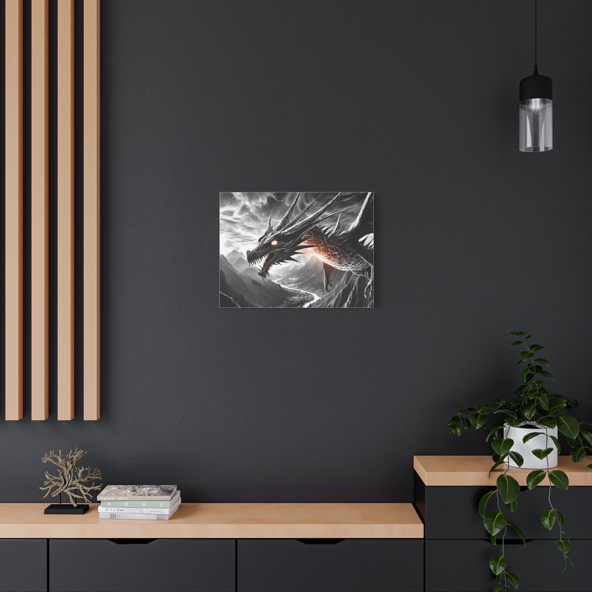 Dragon Art Canvas Print
