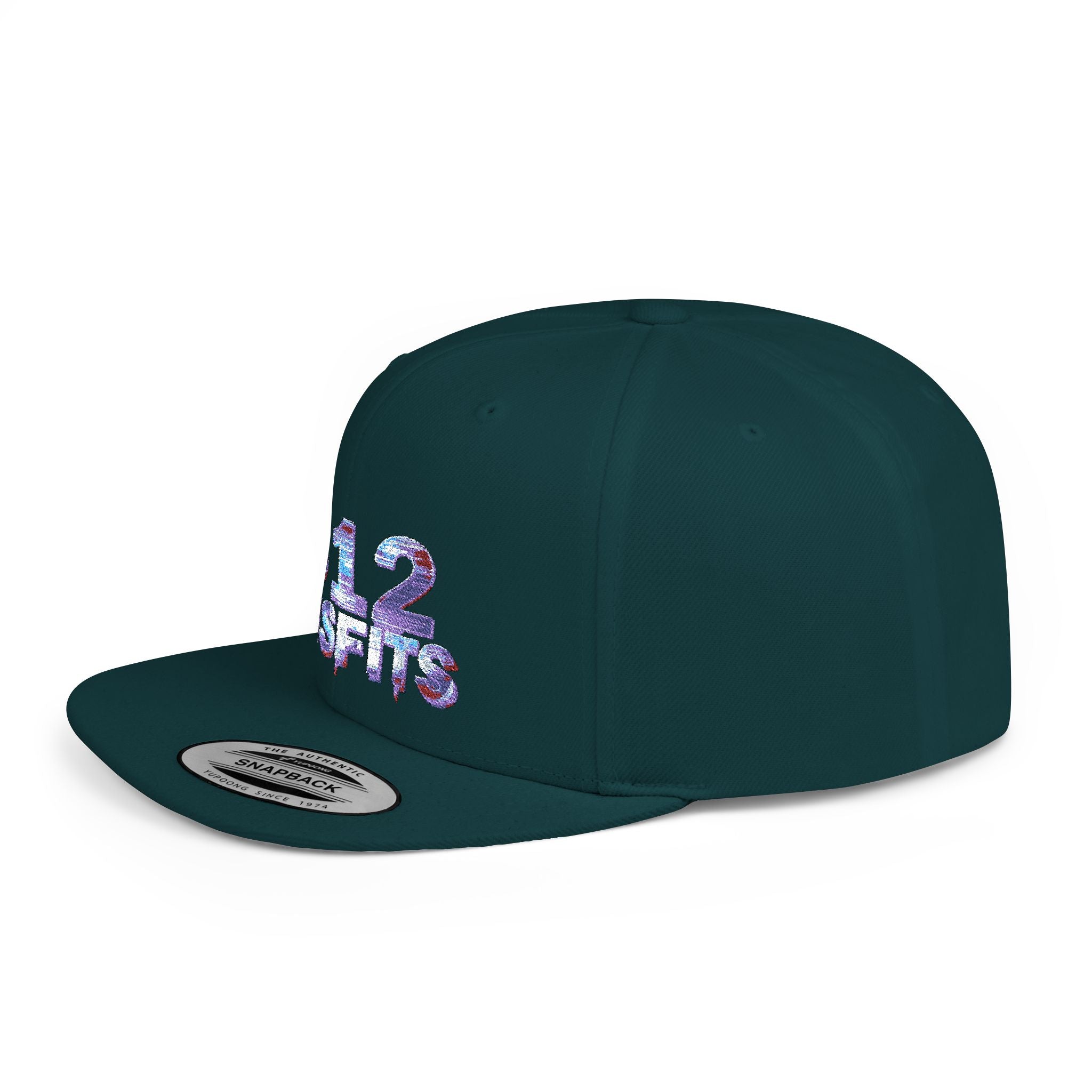 612 Misfits Flat Bill Snapback Hat – Retro Graphic Streetwear Cap