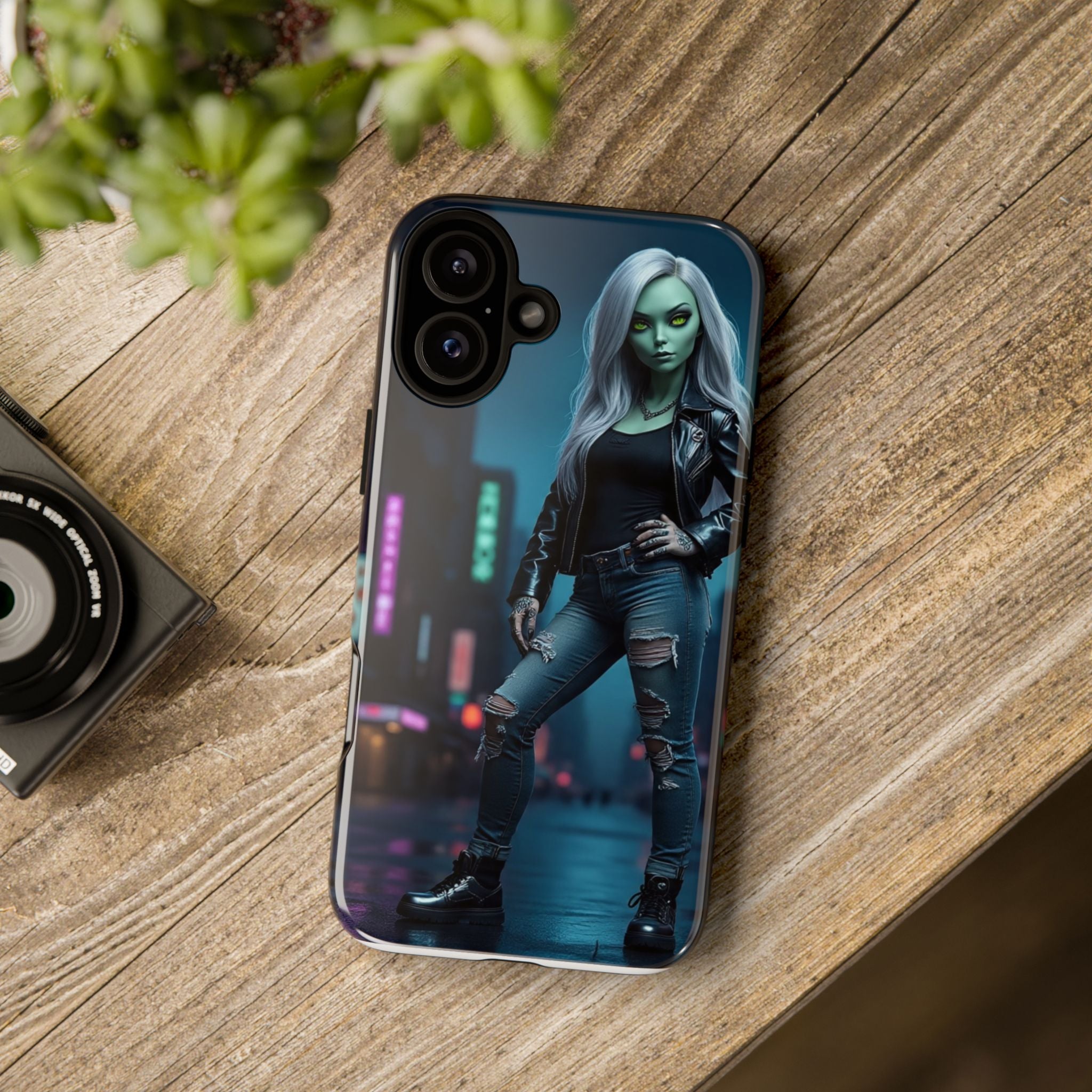 Alien Chic Tough Phone Case