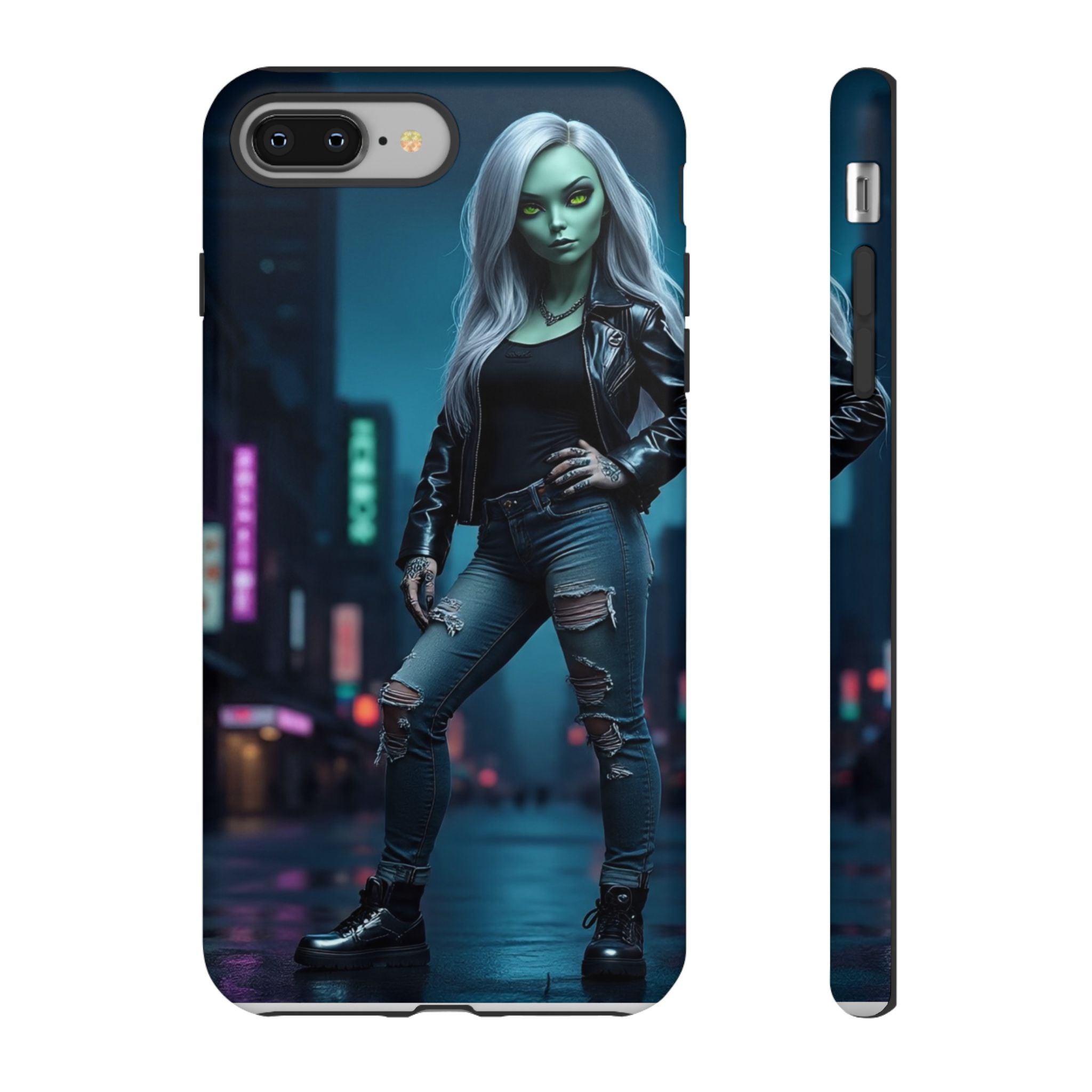 Alien Chic Tough Phone Case