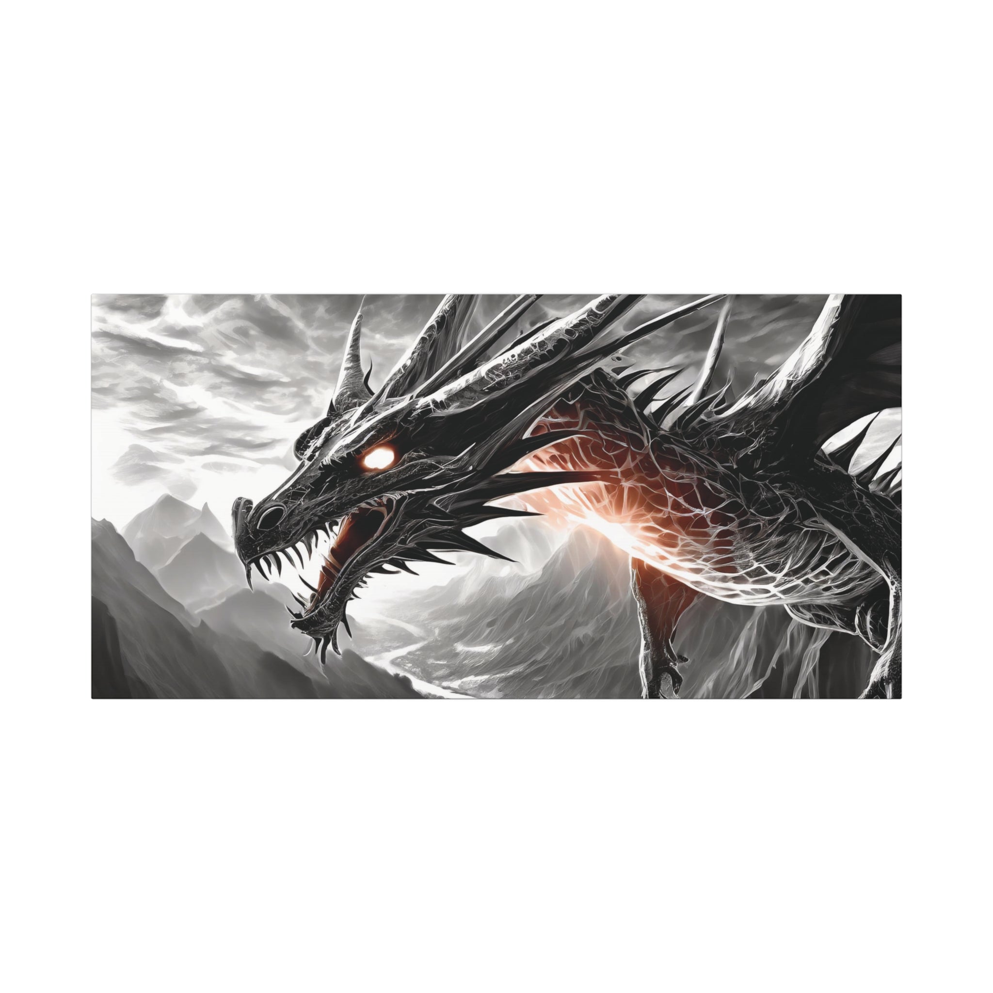 Dragon Art Canvas Print