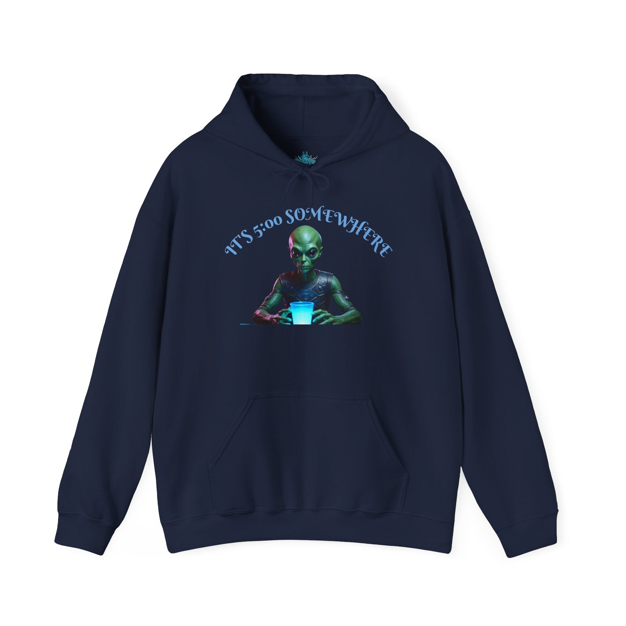 VYBZ Aliens and Monsters Unisex Hooded Sweatshirt - Funny Quote Design