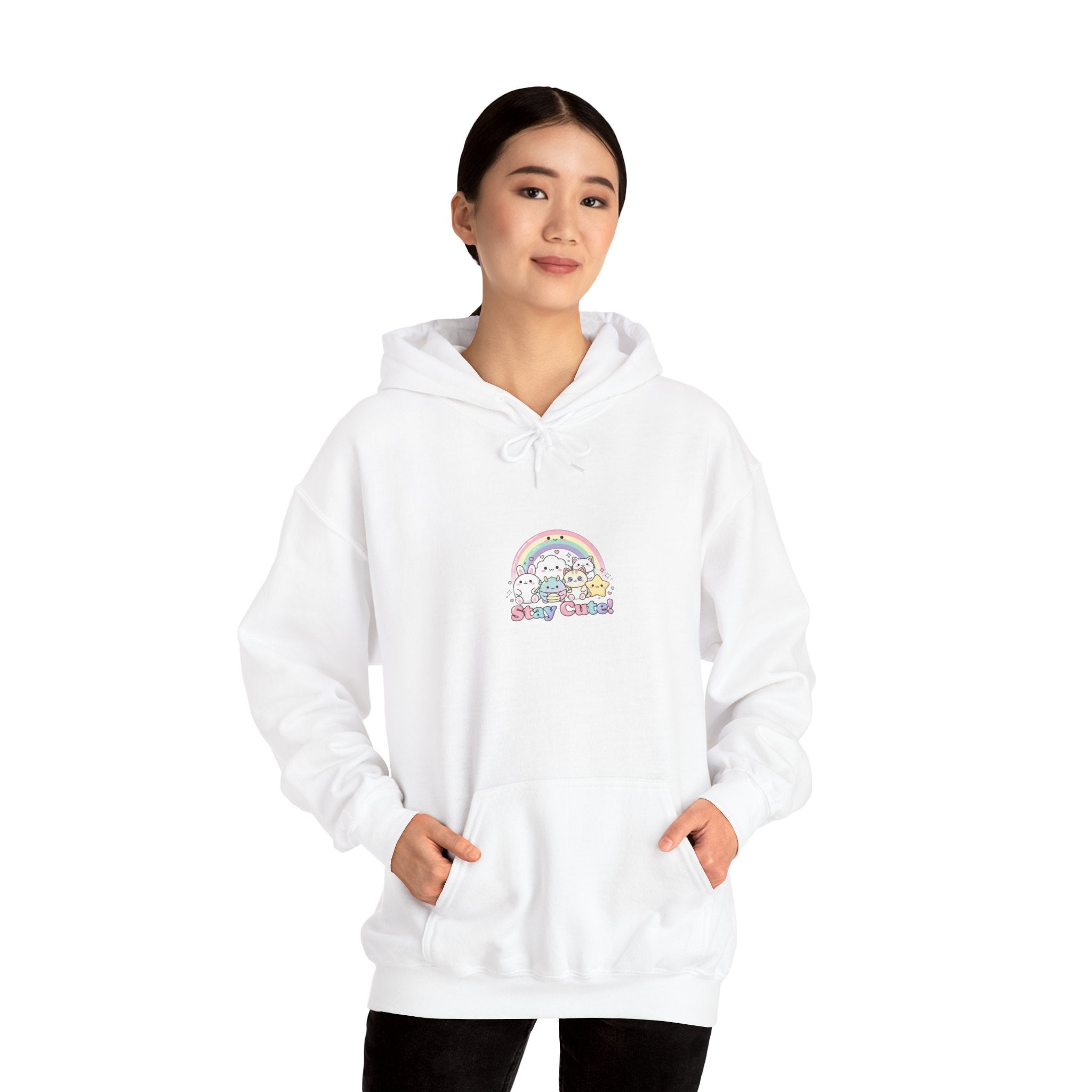 Candy Kawaii Pastel Rainbow Hoodie | kawaii aesthetic, cute pastel