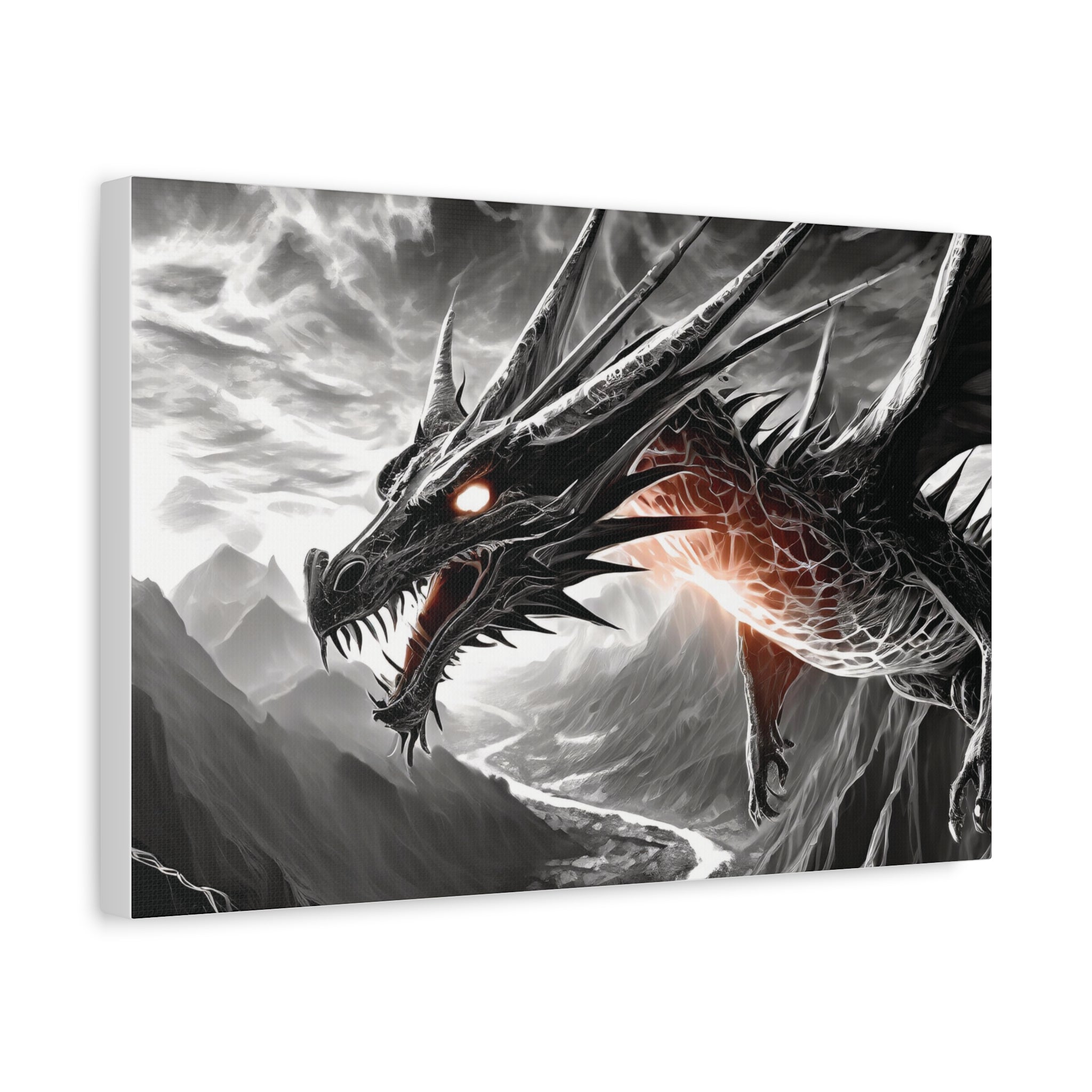 Dragon Art Canvas Print