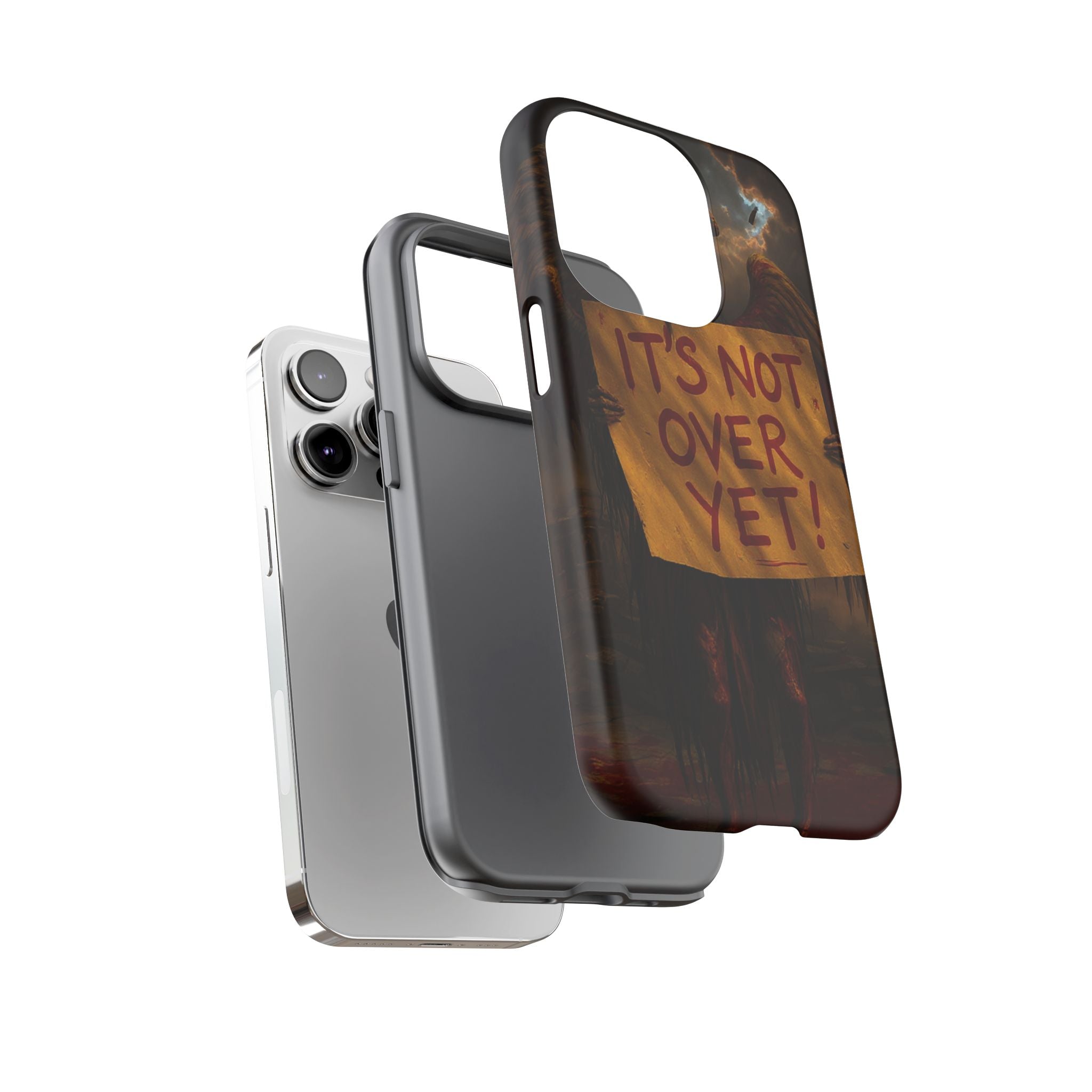 Phone Cases - It's Not Over Zombie Apocalypse Design