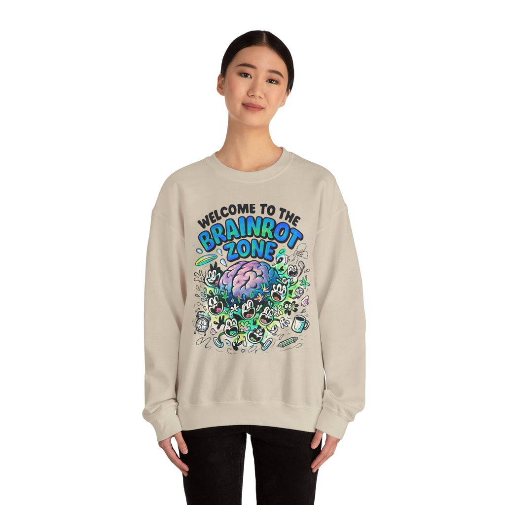 Brainrot Zone Unisex Heavy Blend™ Crewneck Sweatshirt