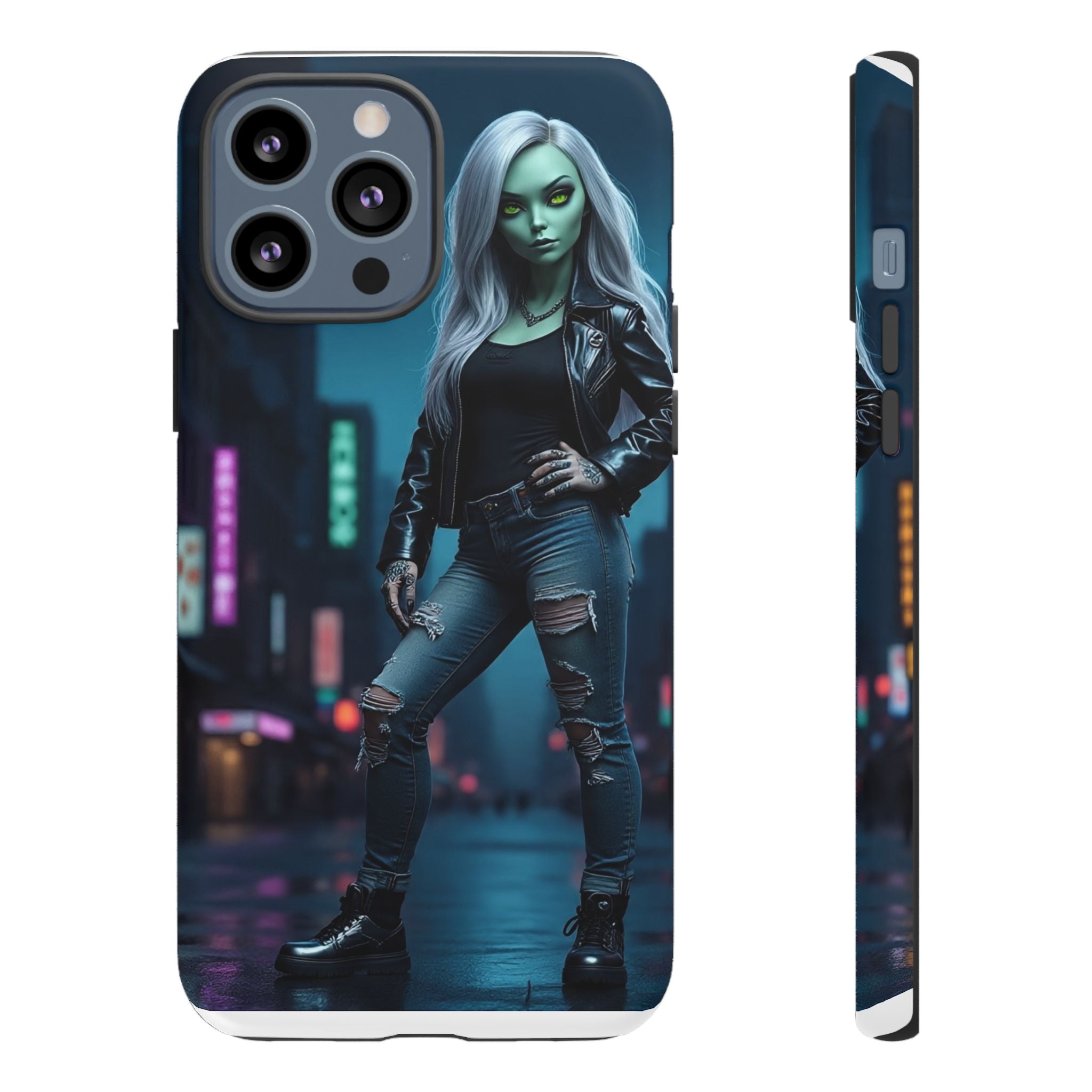 Alien Chic Tough Phone Case