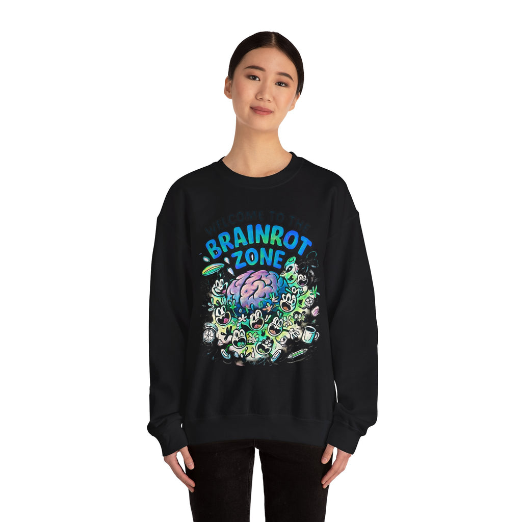 Brainrot Zone Unisex Heavy Blend™ Crewneck Sweatshirt