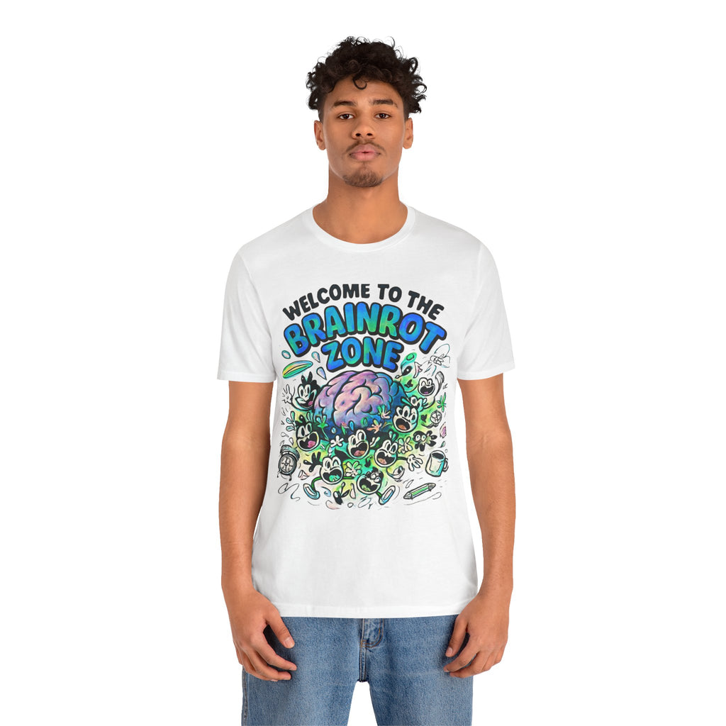 Brainrot Zone Unisex Jersey Short Sleeve Tee