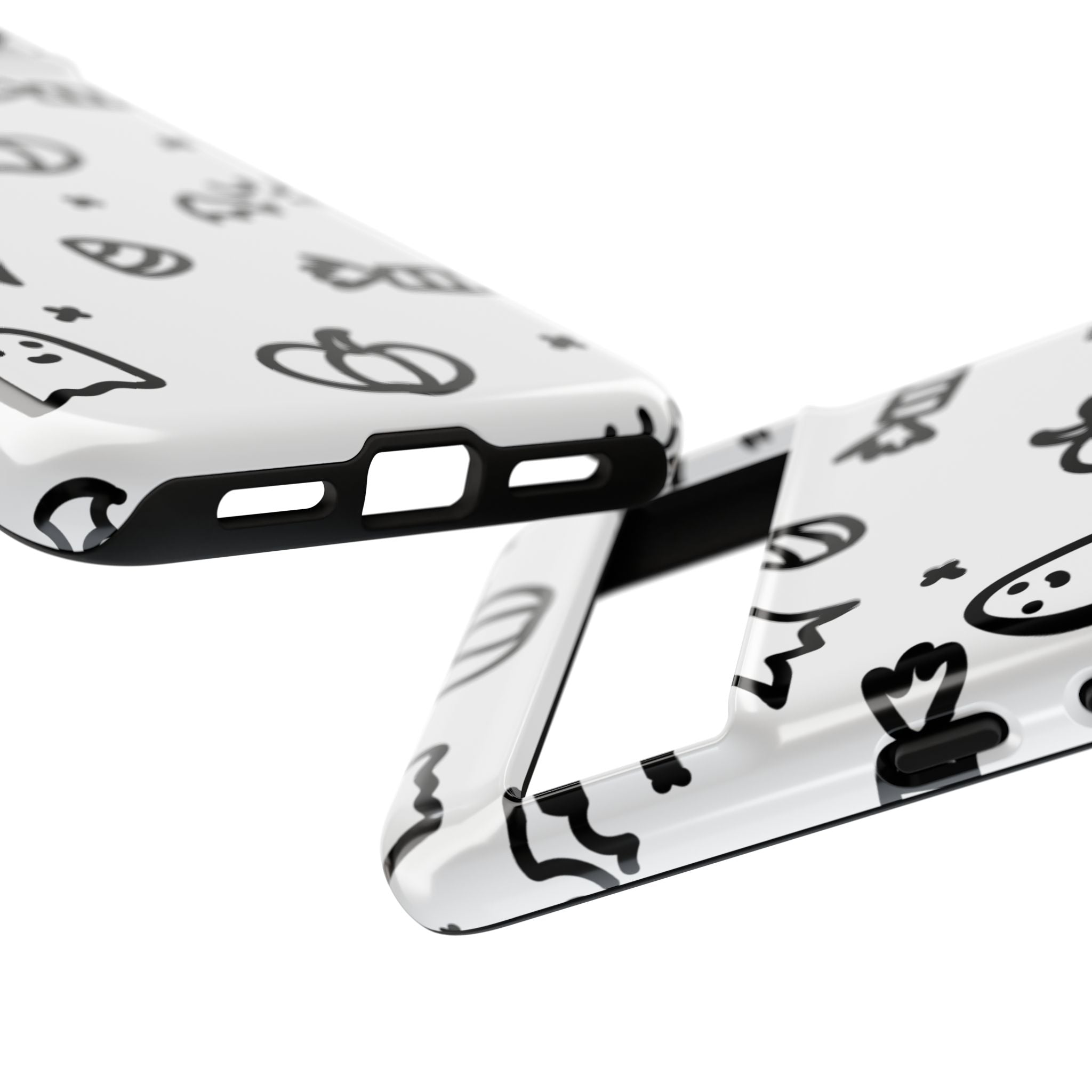 Halloween Themed Phone Case, Spooky Ghosts and Pumpkins, Fall Decor, Costume Party, Trick or Treat