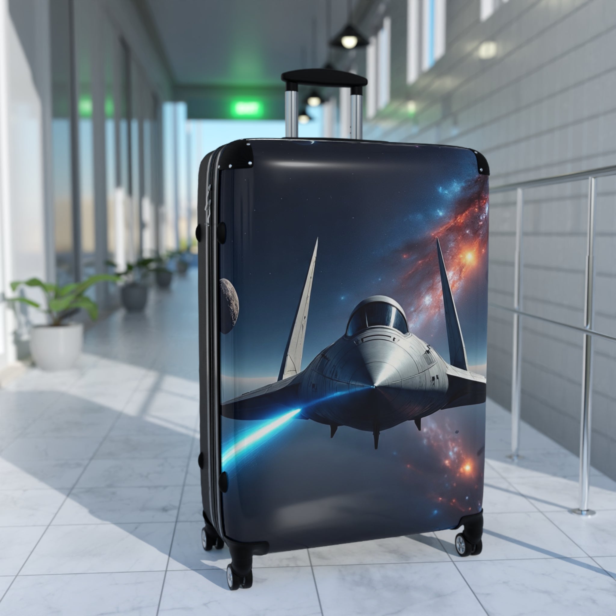 Space-Themed Suitcase