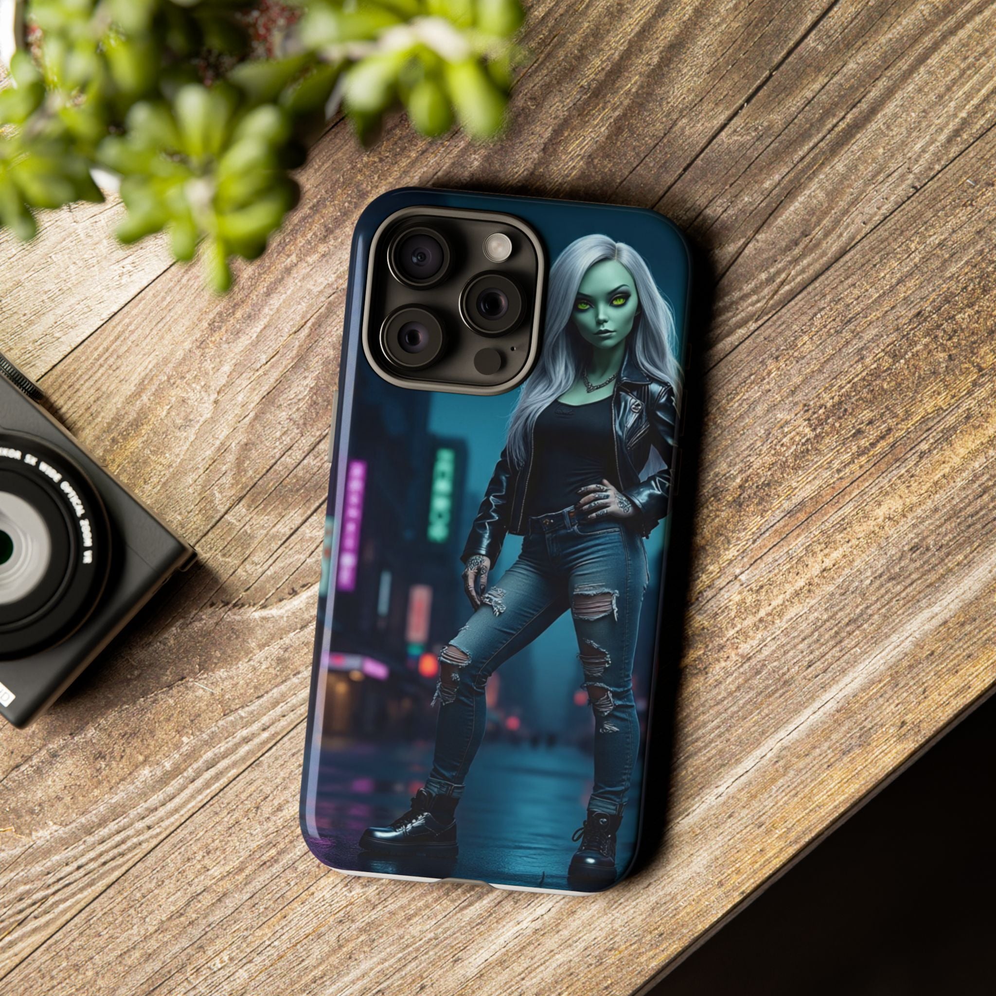 Alien Chic Tough Phone Case