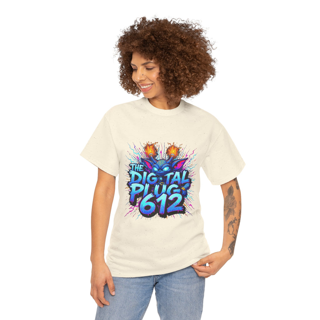 The Digital Plug 612 "Plugz" Tee — Streetwear Graphic T-Shirt