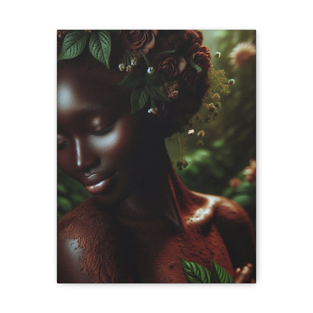 Elegant Mother Nature Canvas Art Print