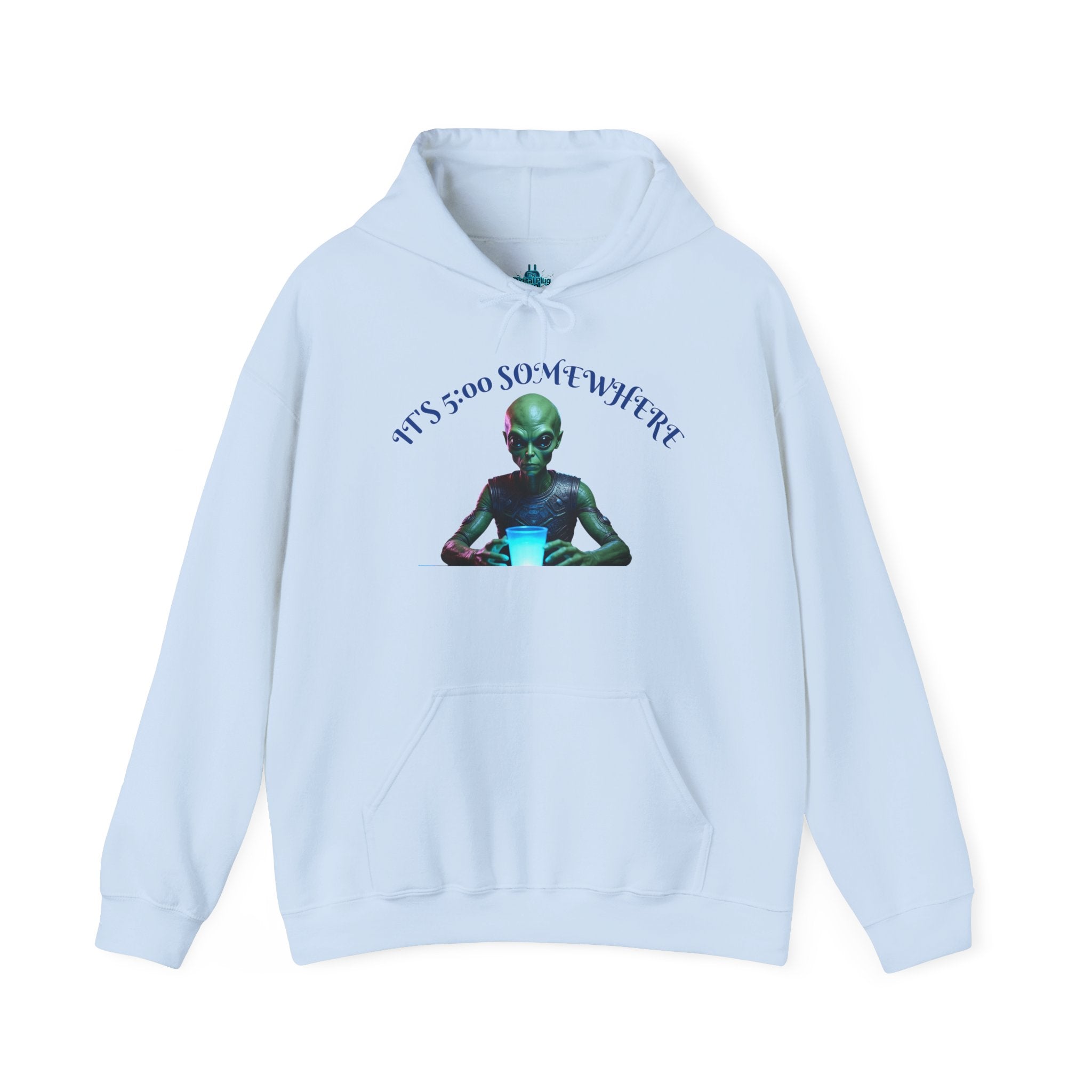 VYBZ Aliens and Monsters Unisex Hooded Sweatshirt - Funny Quote Design