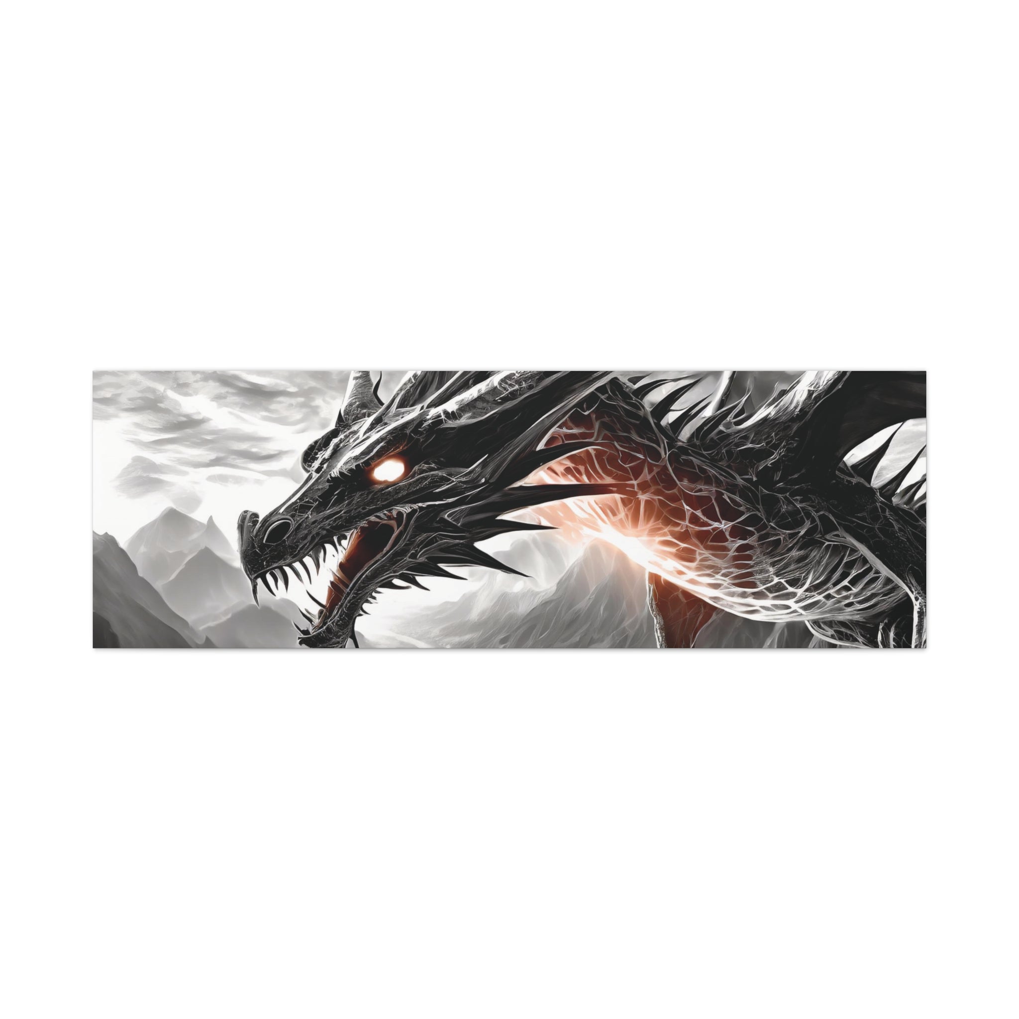 Dragon Art Canvas Print