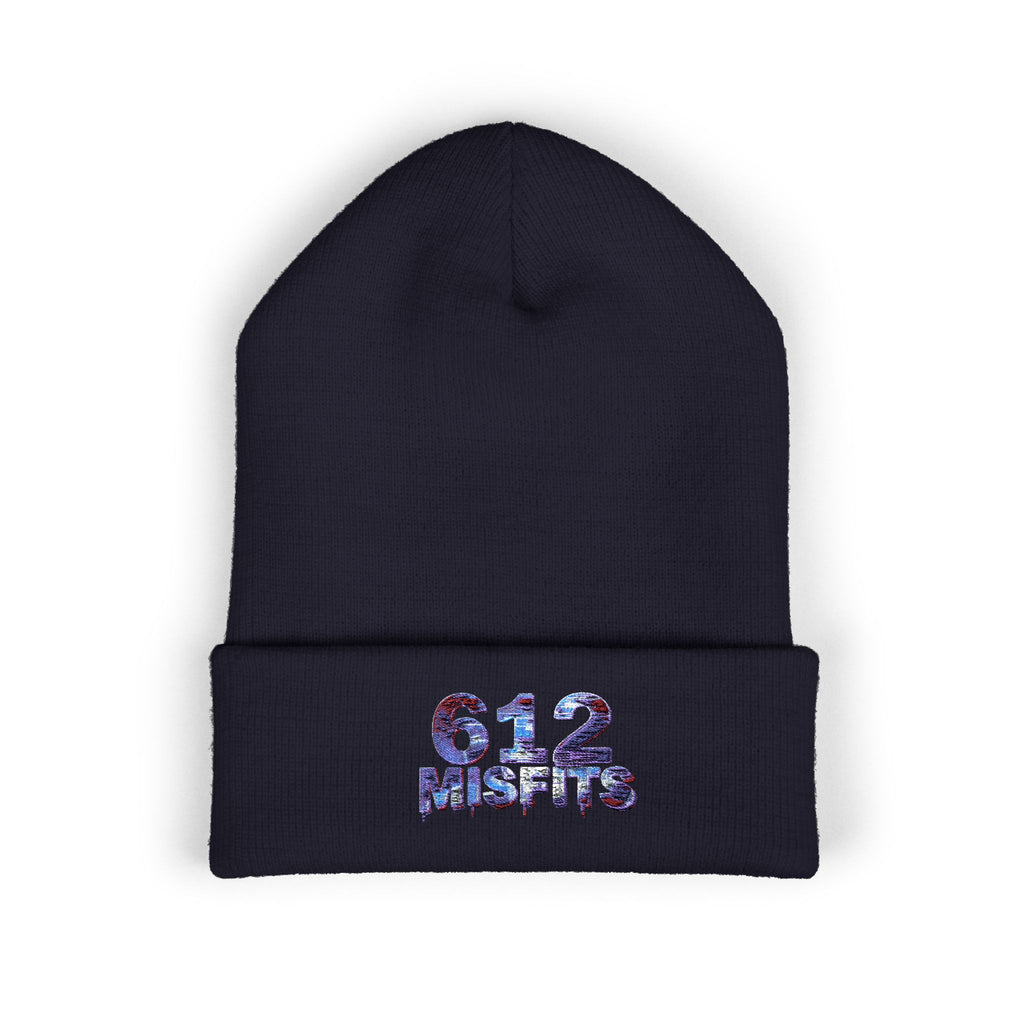 612 Misfit Embroidered Cuffed Beanie