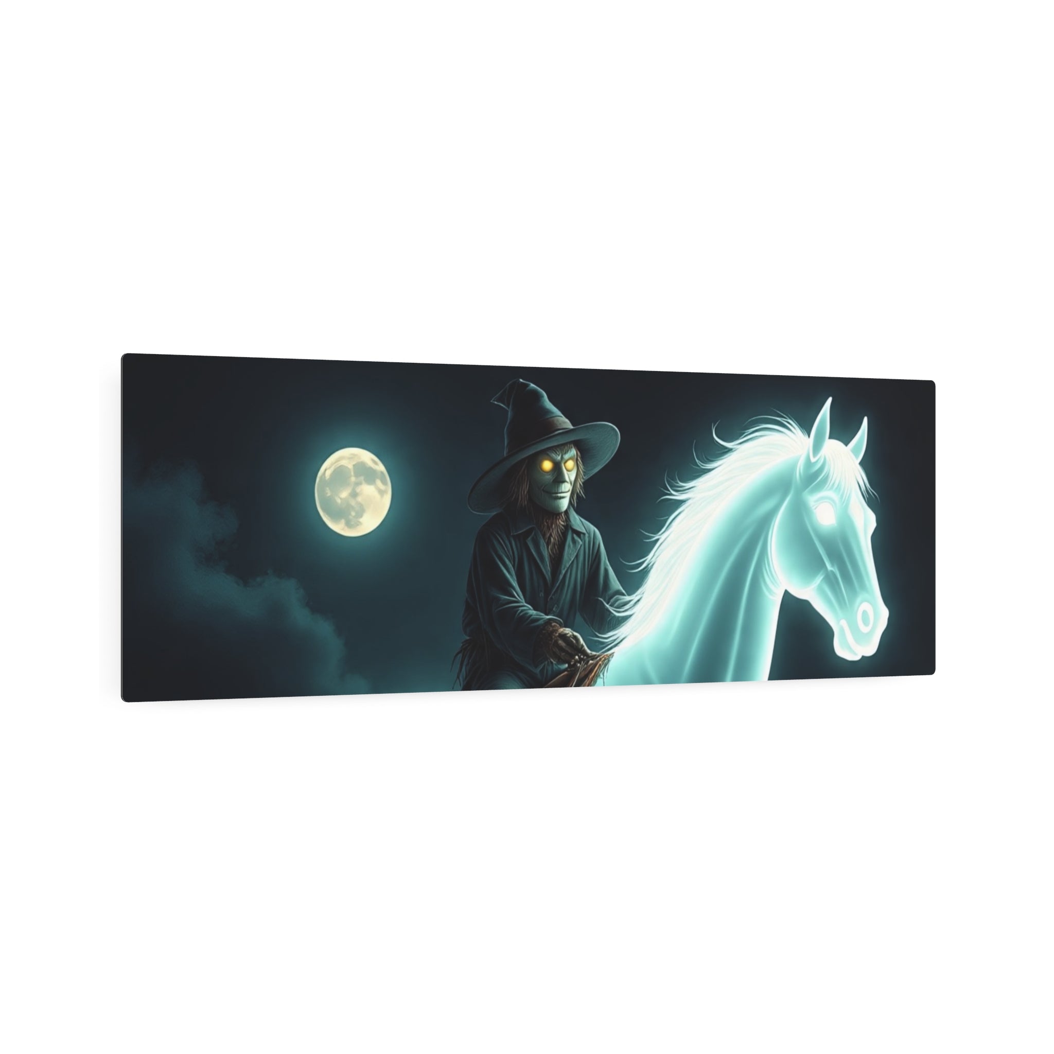 Metal Art Sign - Haunting Magical Halloween Spooky Exclusive Design