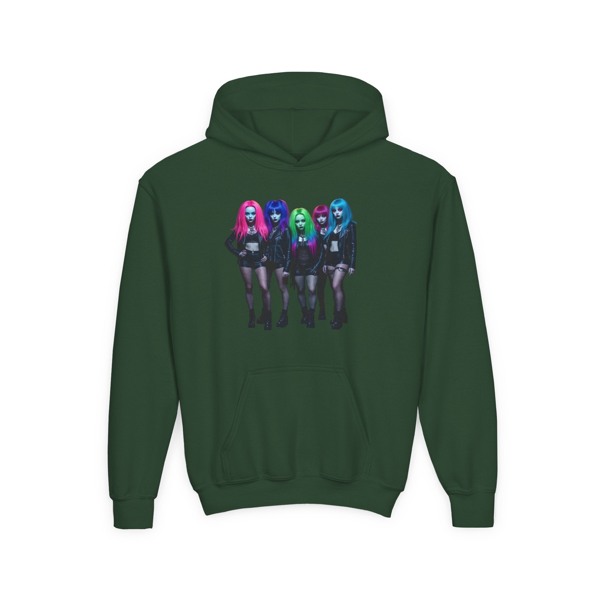 VYBZ Youth Gothic Halloween Hoodie - Exclusive Design