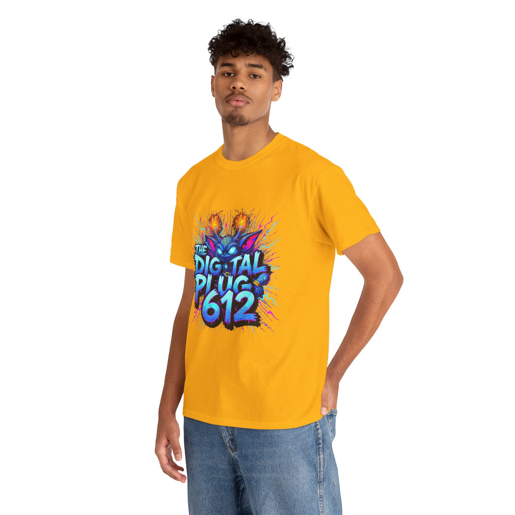 The Digital Plug 612 "Plugz" Tee — Streetwear Graphic T-Shirt