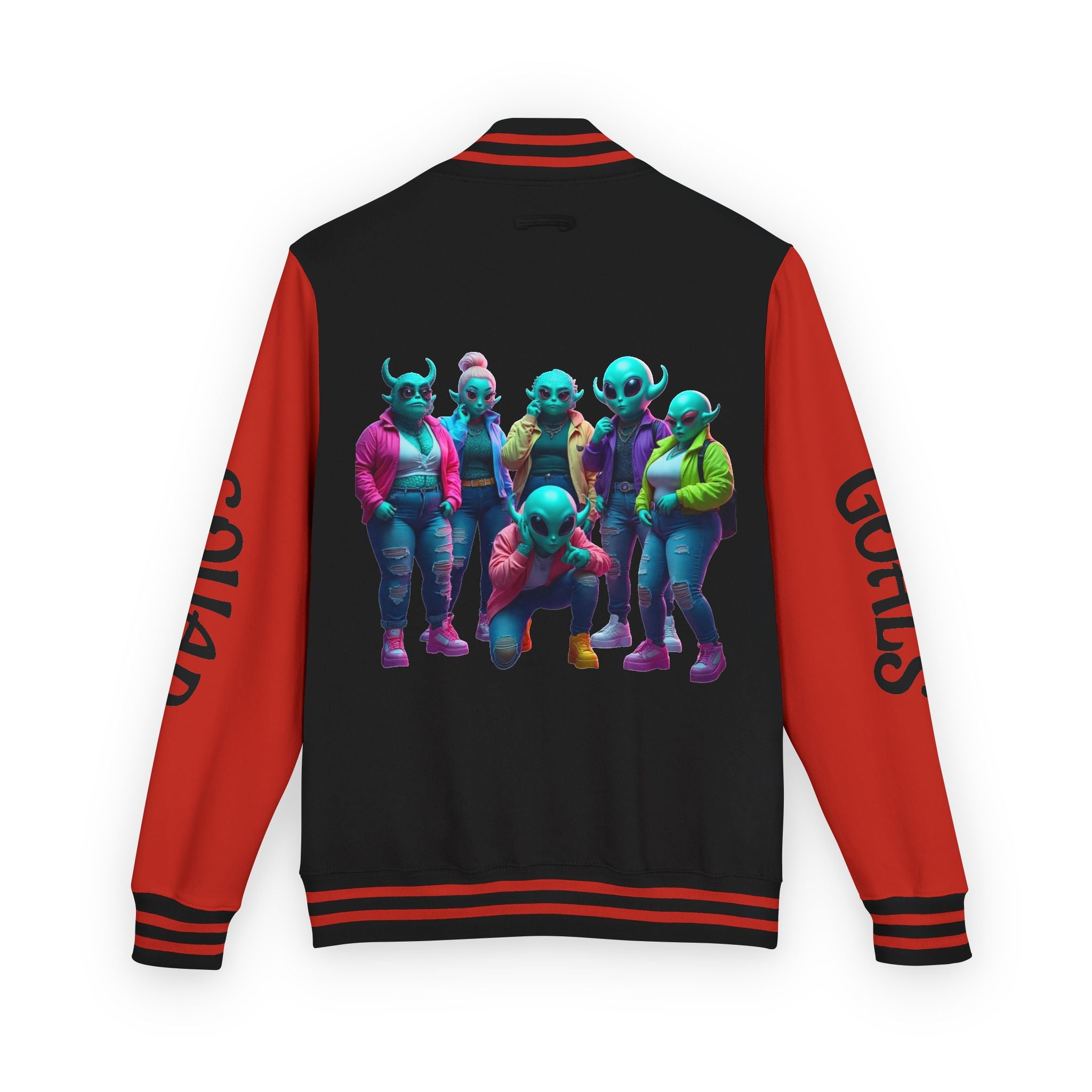 VYBZ "Locked In Goals" Heavyweight Letterman Jacket