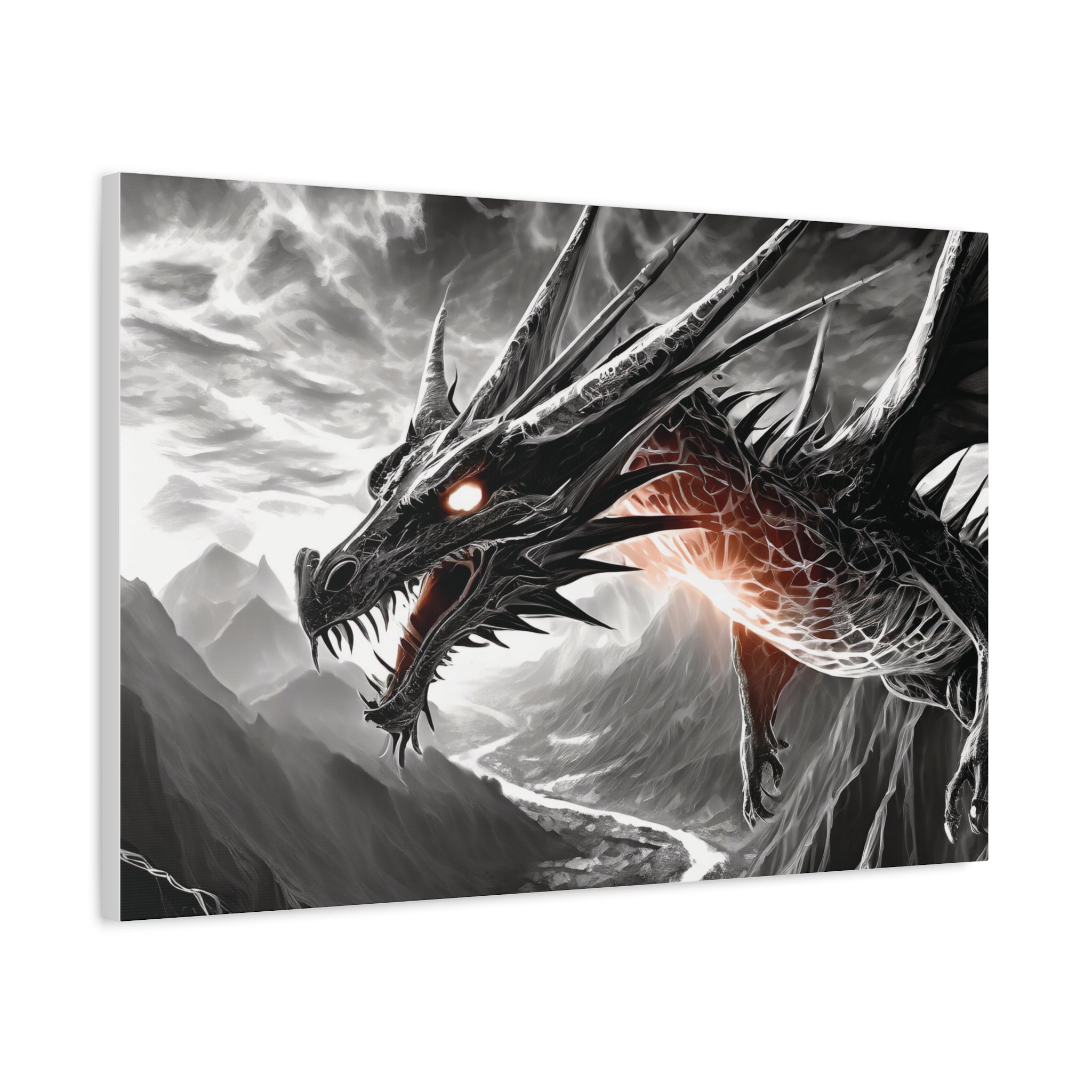 Dragon Art Canvas Print