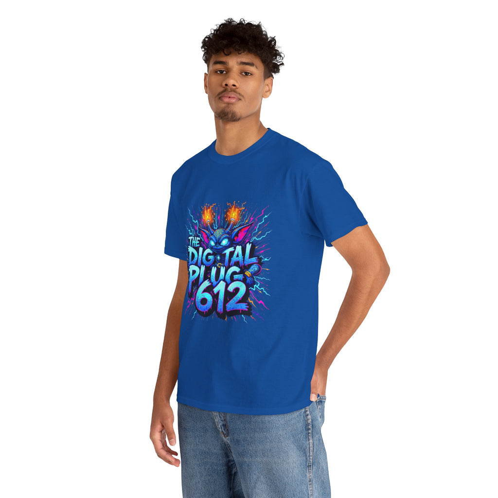The Digital Plug 612 "Plugz" Tee — Streetwear Graphic T-Shirt