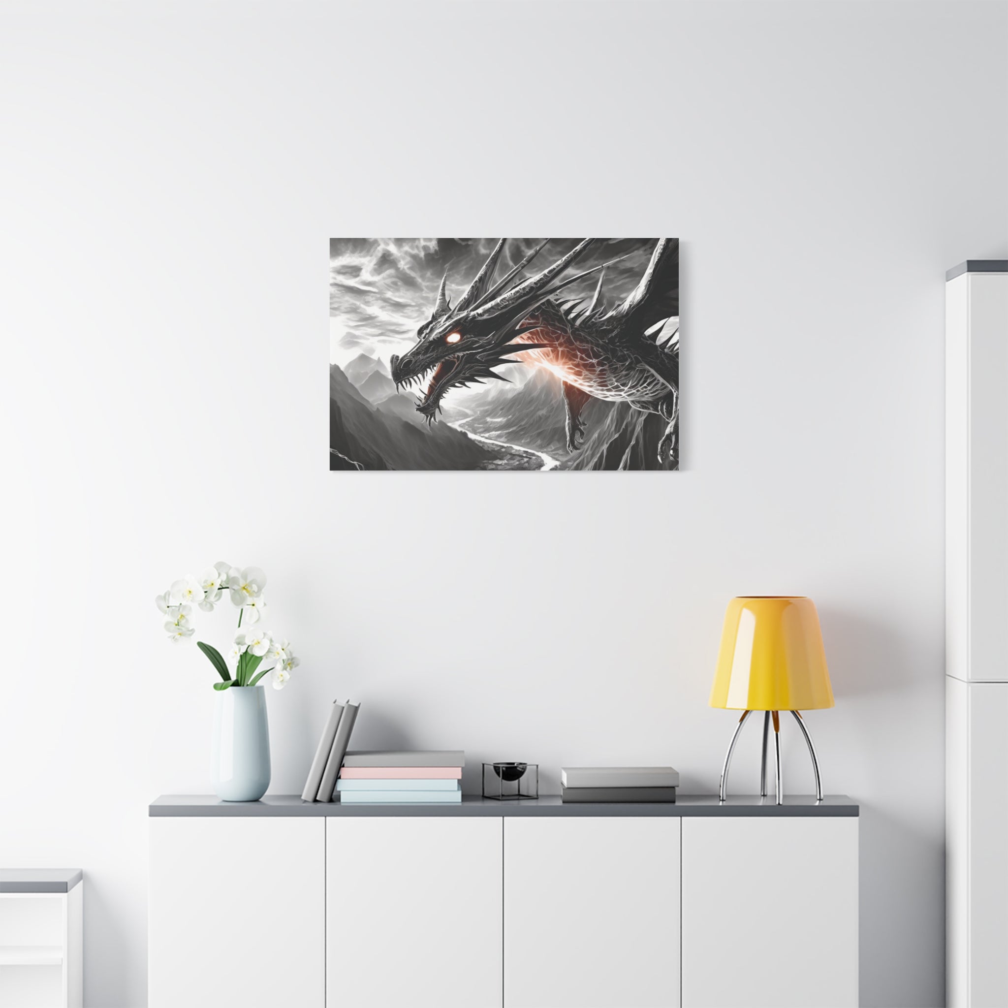 Dragon Art Canvas Print