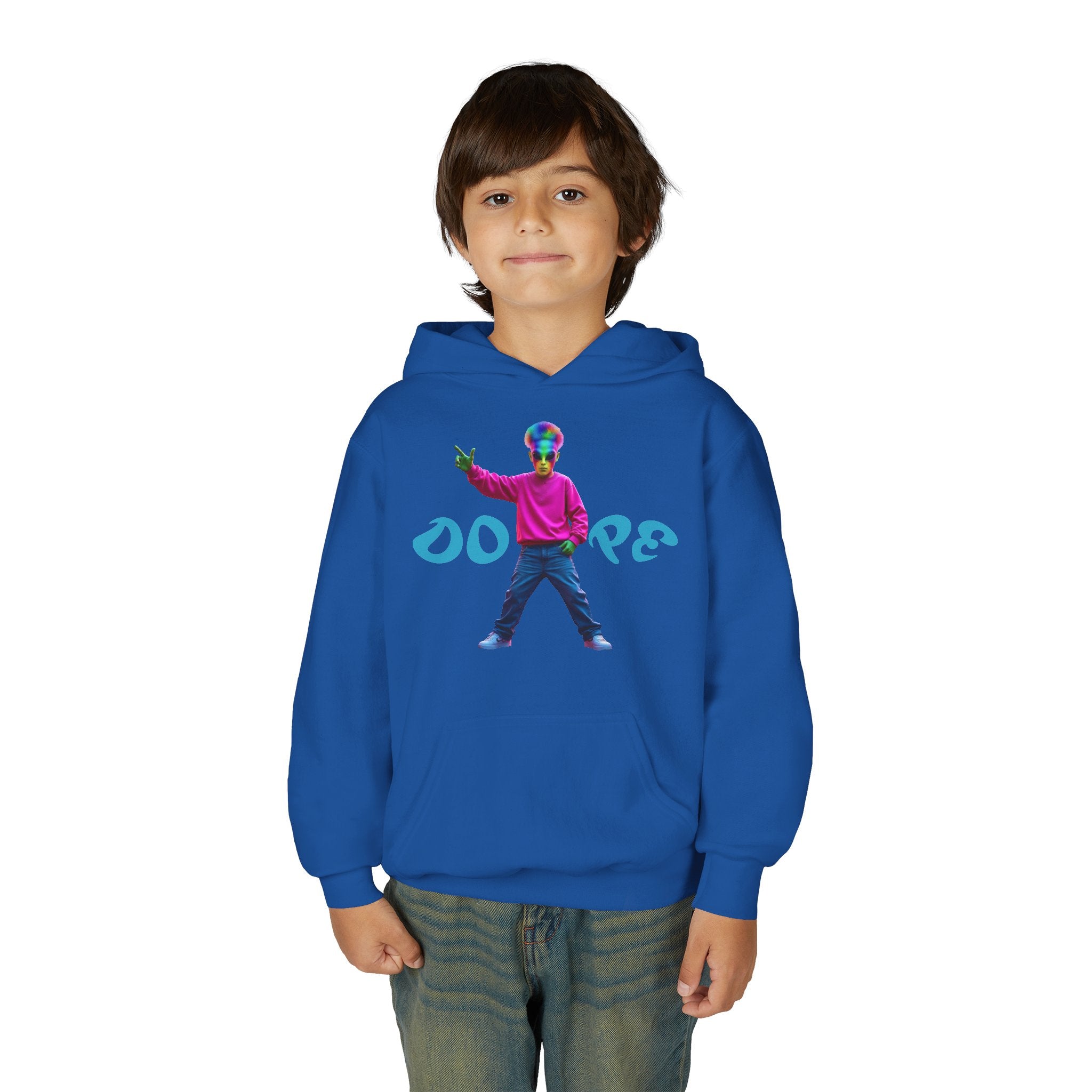 VYBZ Alien Youth Hoodie - Exclusive Colorful Hip Hop Slang Design