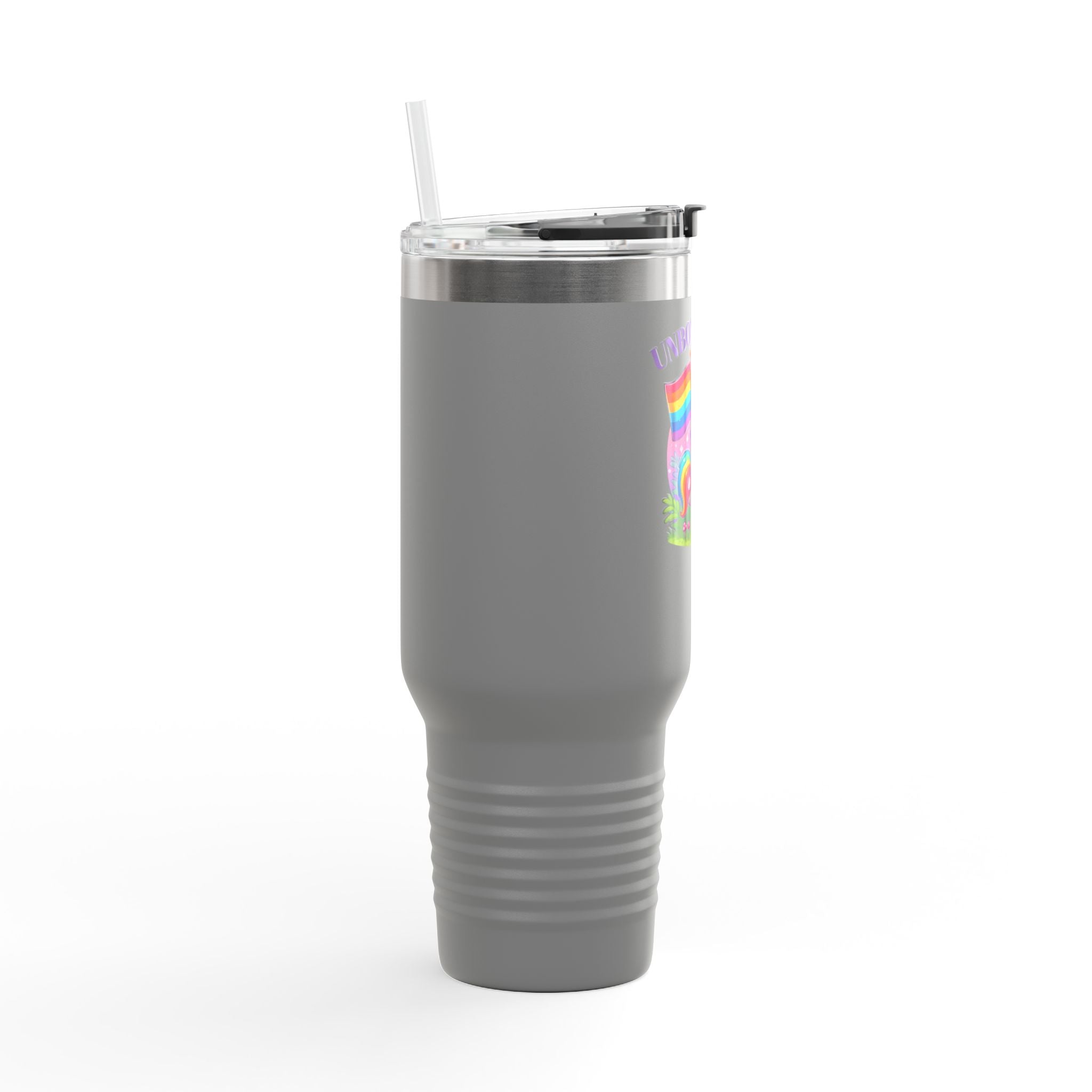 Rainbow Unicorn Insulated 40oz Travel Mug
