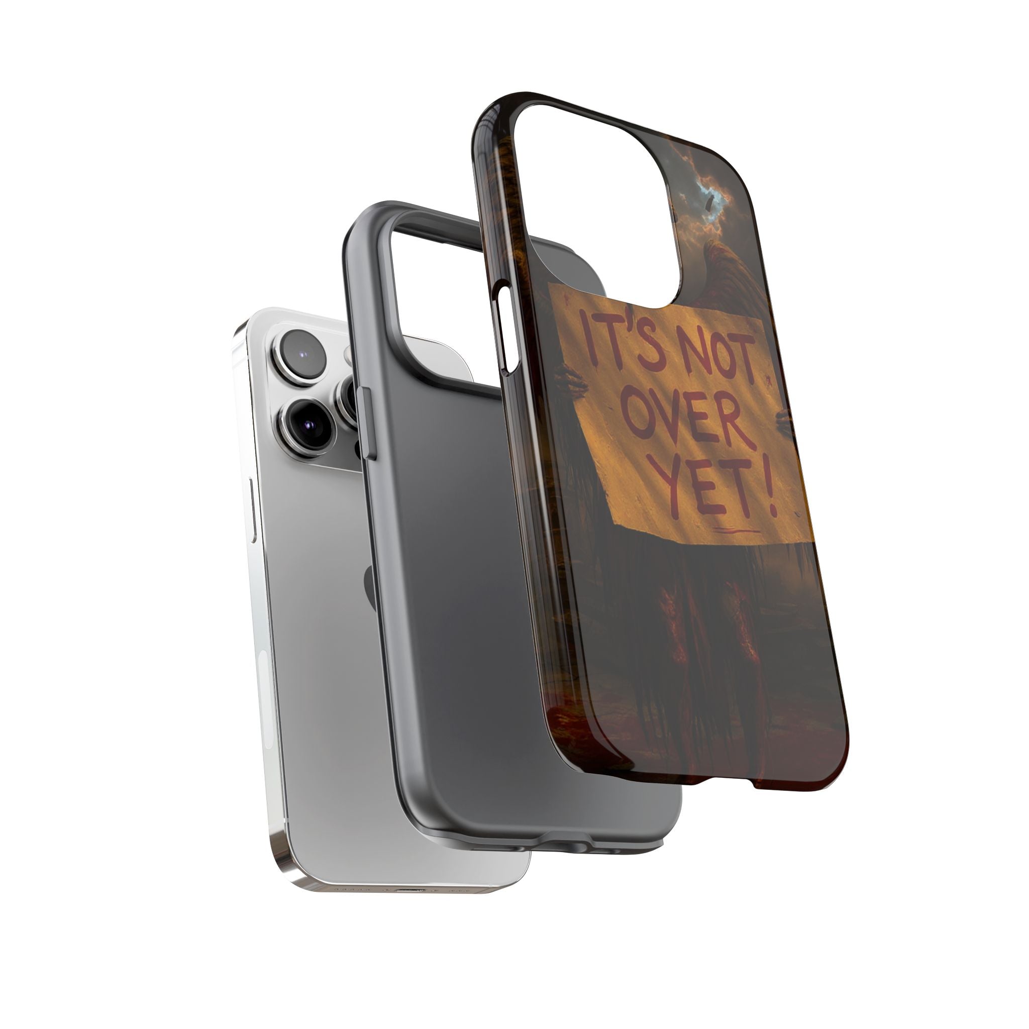 Phone Cases - It's Not Over Zombie Apocalypse Design