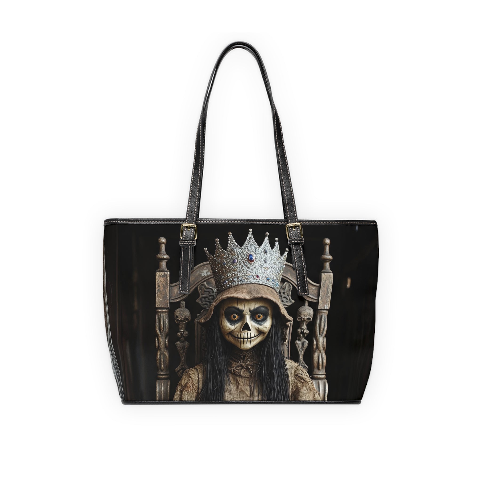 VYBZ Shoulder Bag - Scarecrow Queen Spooky Halloween Design