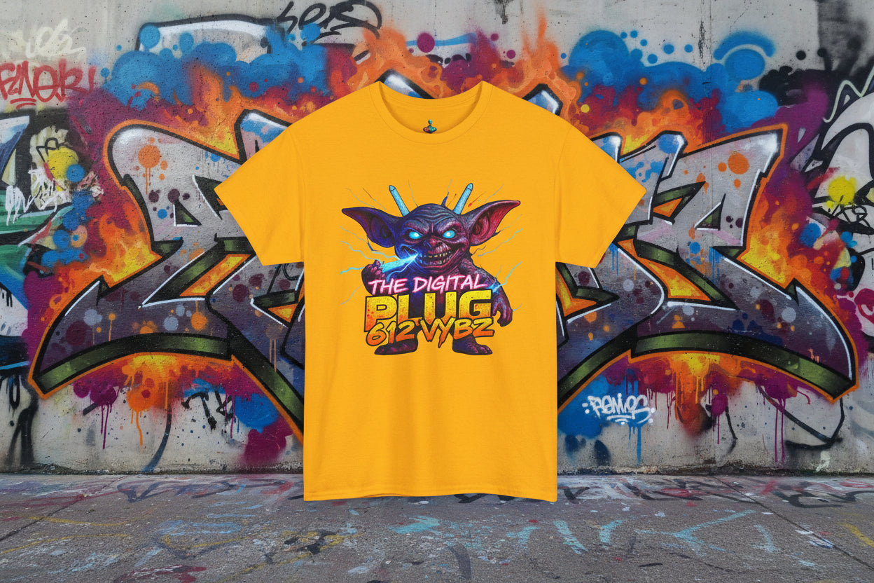 Digital Plug 612 VYBZ Plugz T-Shirt — 612 Misfits Graphic Tee