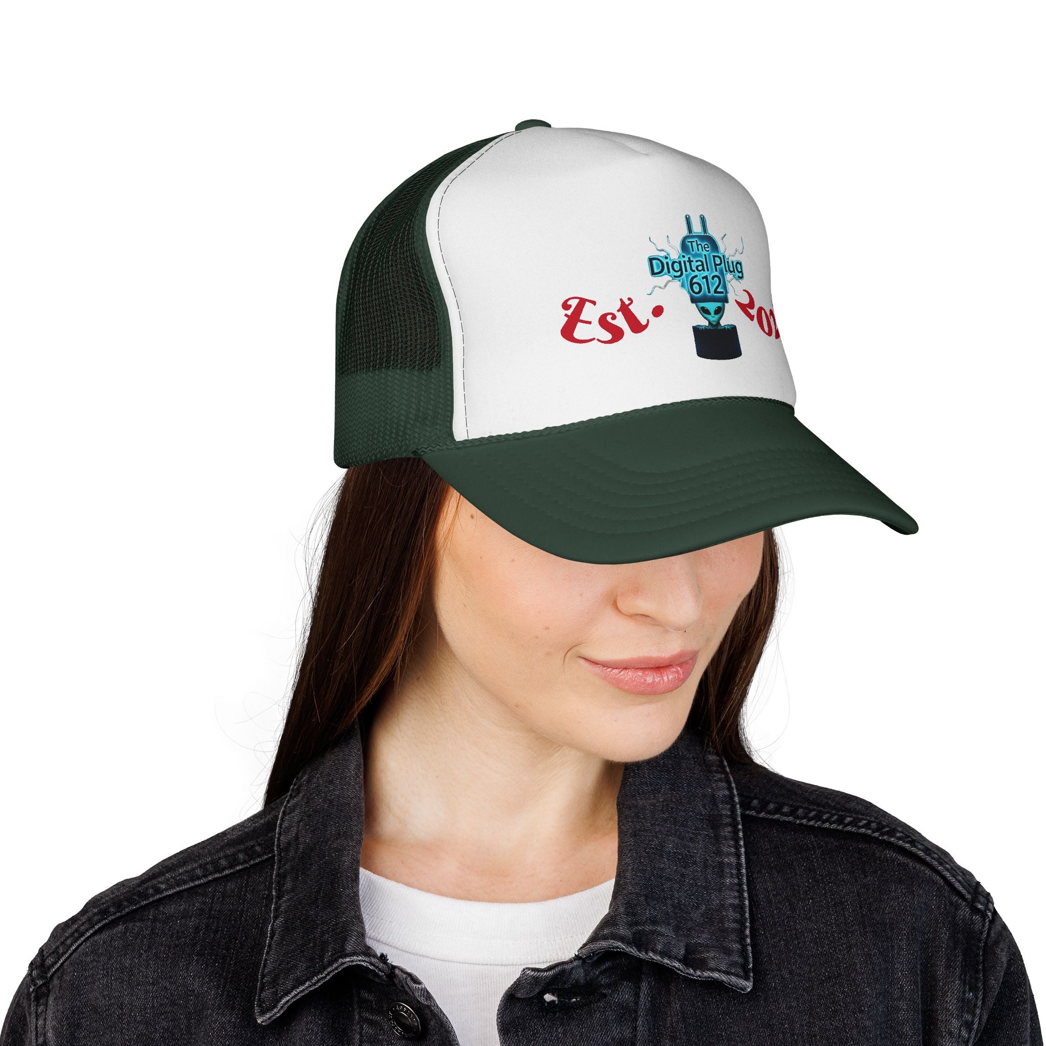 Digital Plug 612 Trucker Cap