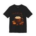 Hot Cocoa Tee — "Treat Yourself to Joy" Holiday Graphic Shirt
