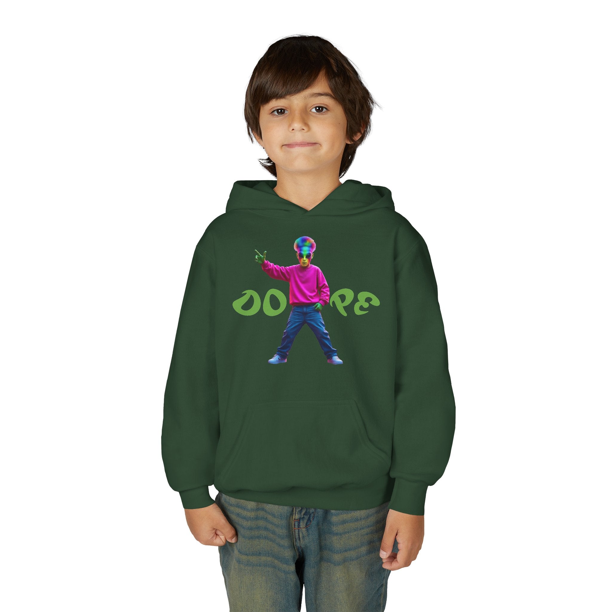 VYBZ Alien Youth Hoodie - Exclusive Colorful Hip Hop Slang Design