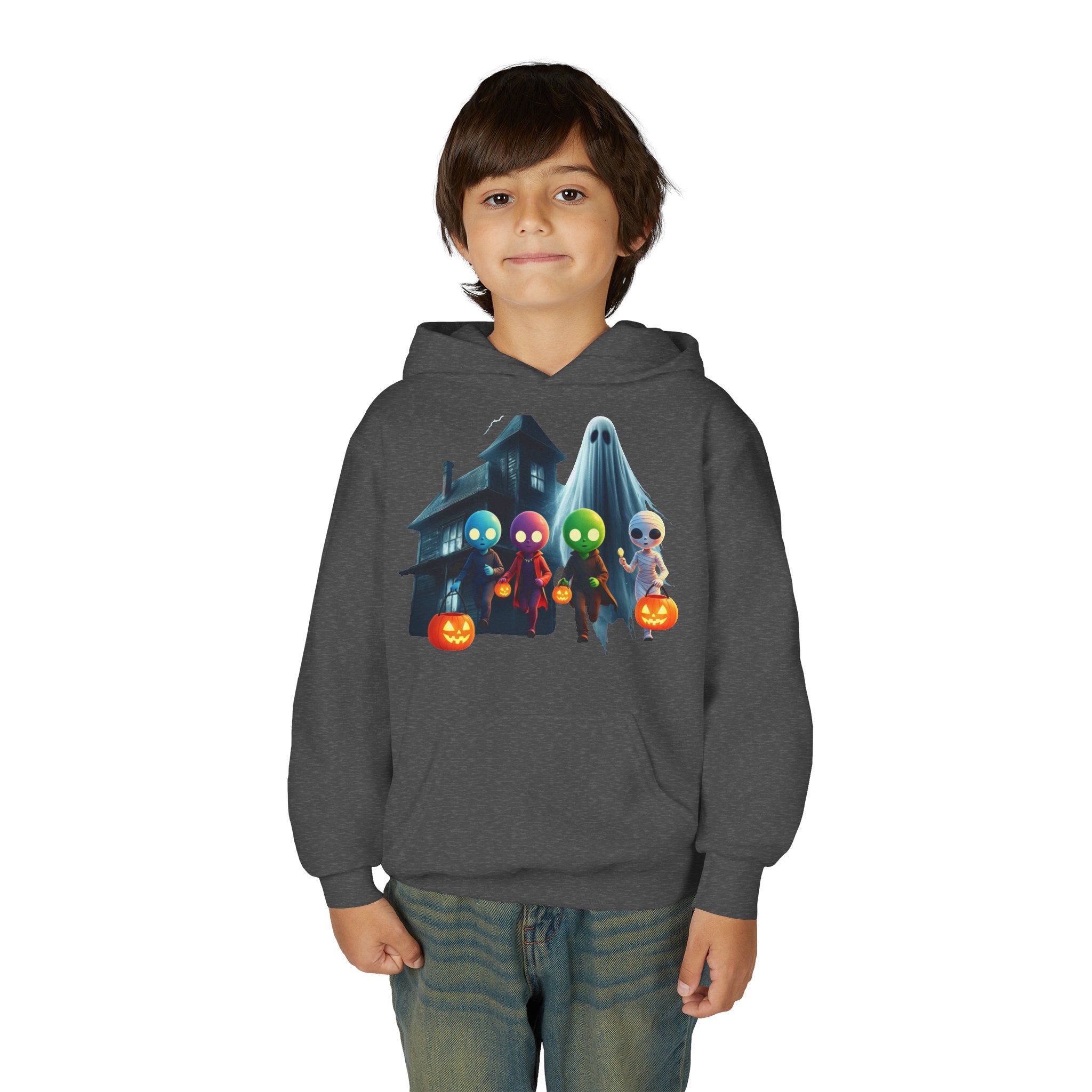 VYBZ "Aliens & Ghost" Youth Hooded Sweatshirt
